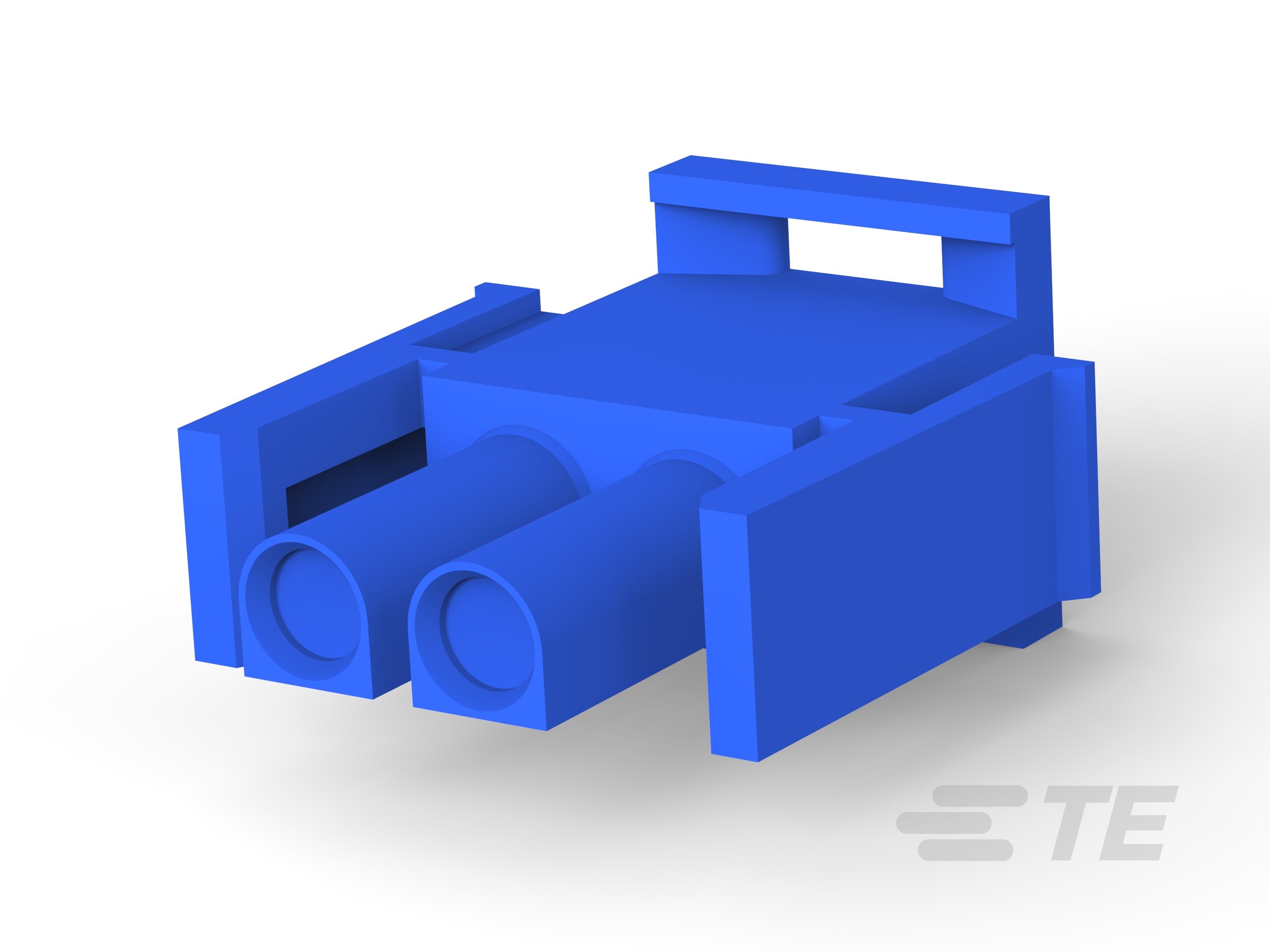 02P UMNL V0 PLUG HSG BLUE-1-350777-6