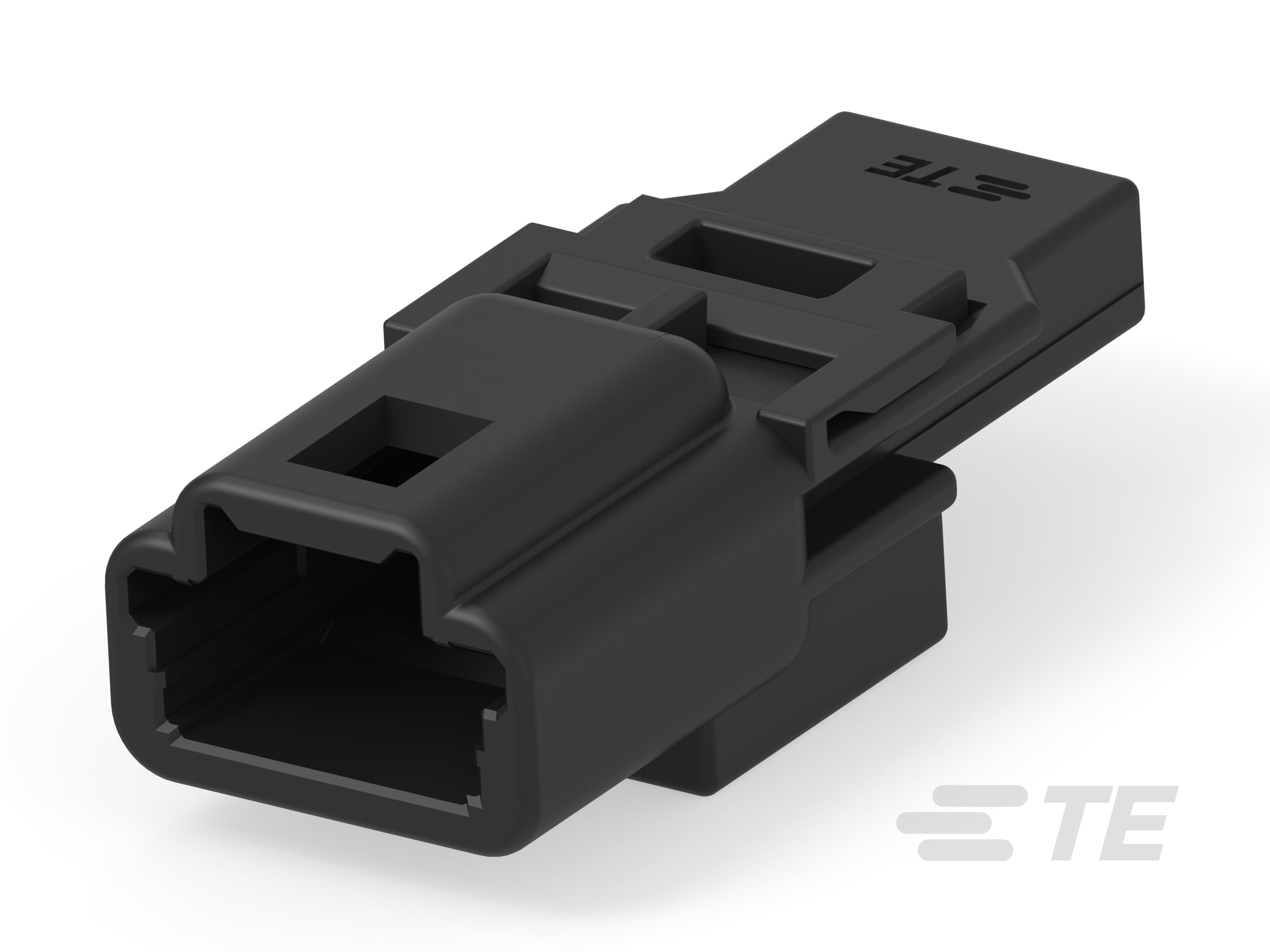 4W TAB HSG CODING 1 BLACK-1379674-1