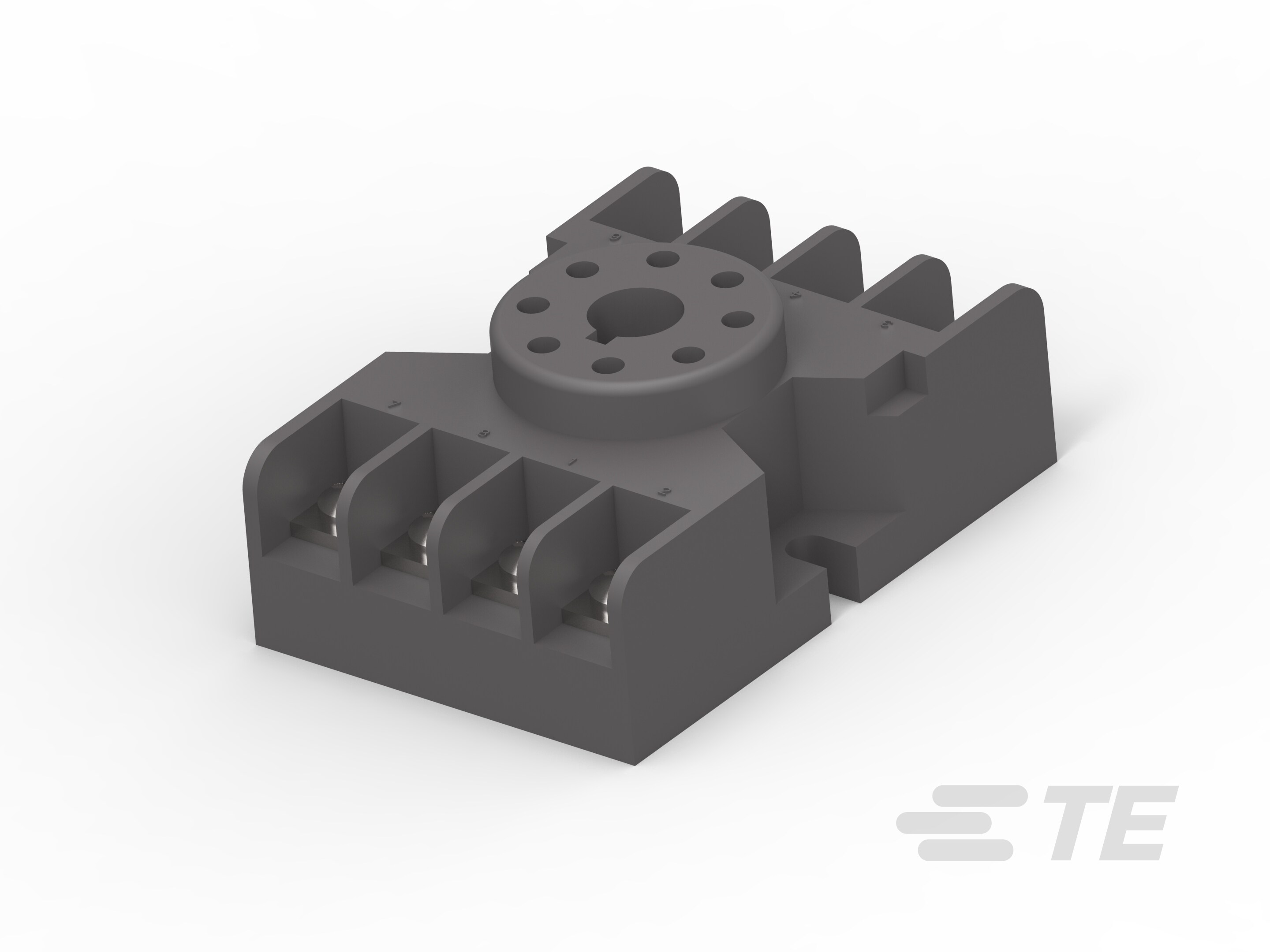 27E122=SOCKET,KRP,8,SCW,SURF-MOUNT-1393143-6