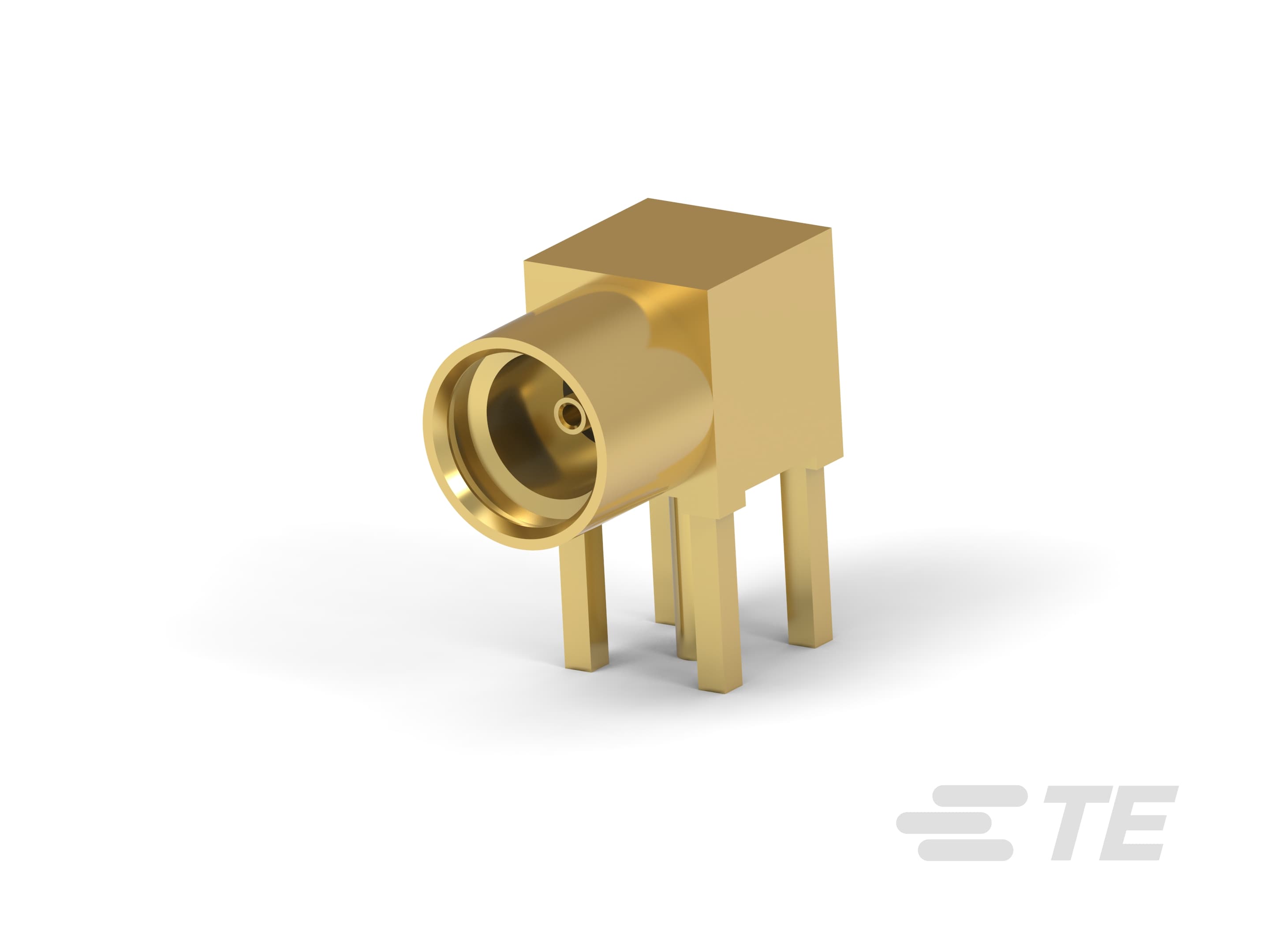 MMCX PCB RIGHT ANGLE JACK THRU-1408151-1