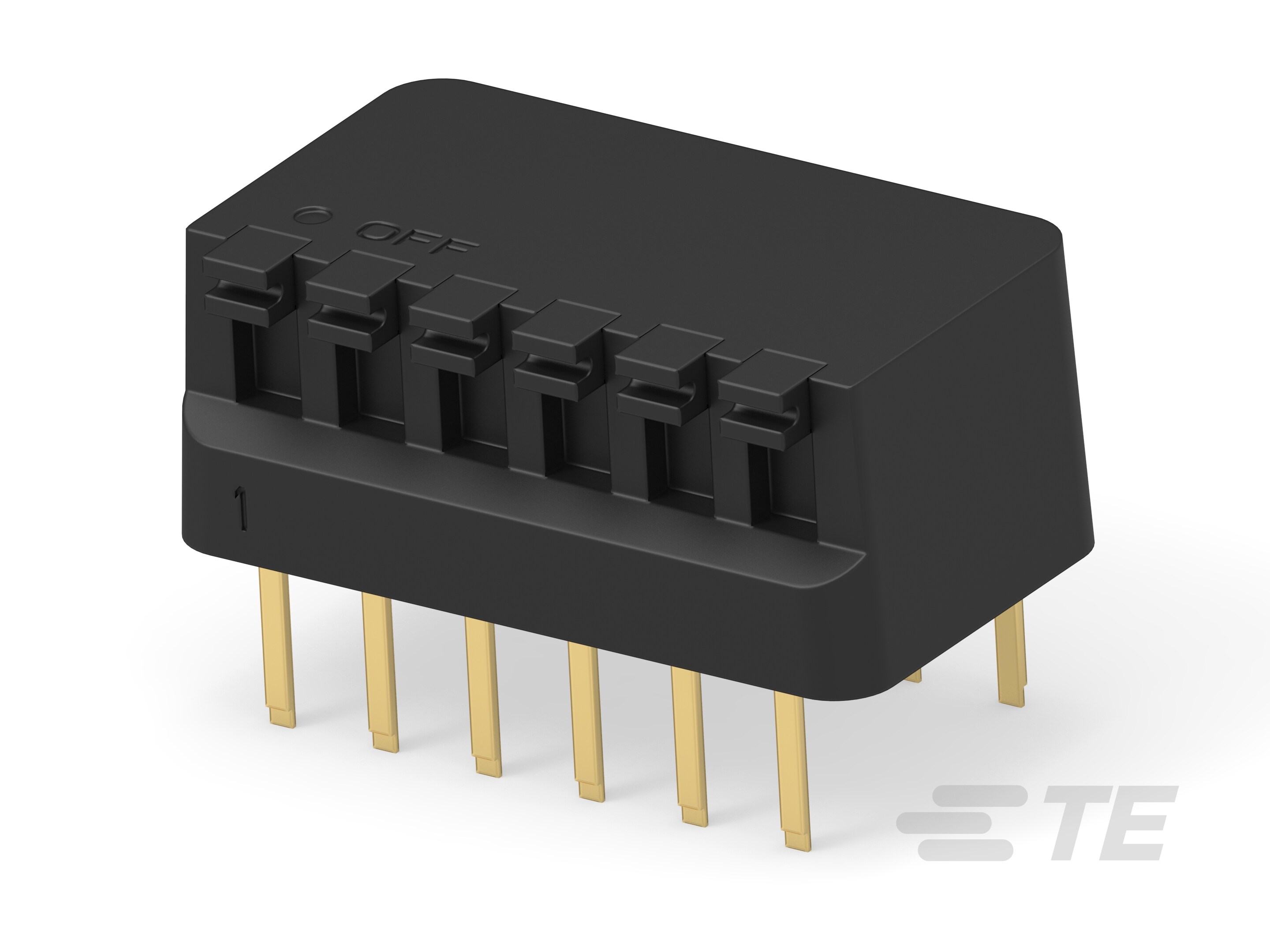 RIGHT ANGLE DIP SW 6 P SEALED-1-435802-7