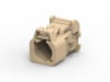 PLUG HOUSING, 1 POSITION, 180 DEGREE, FA