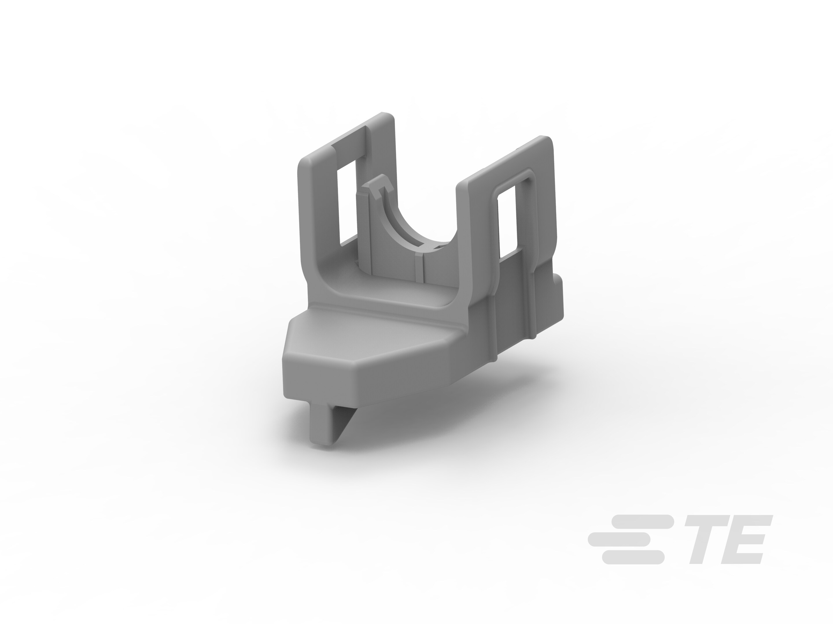 Lock with Body clip, 1 Pos, SMB-1438894-2