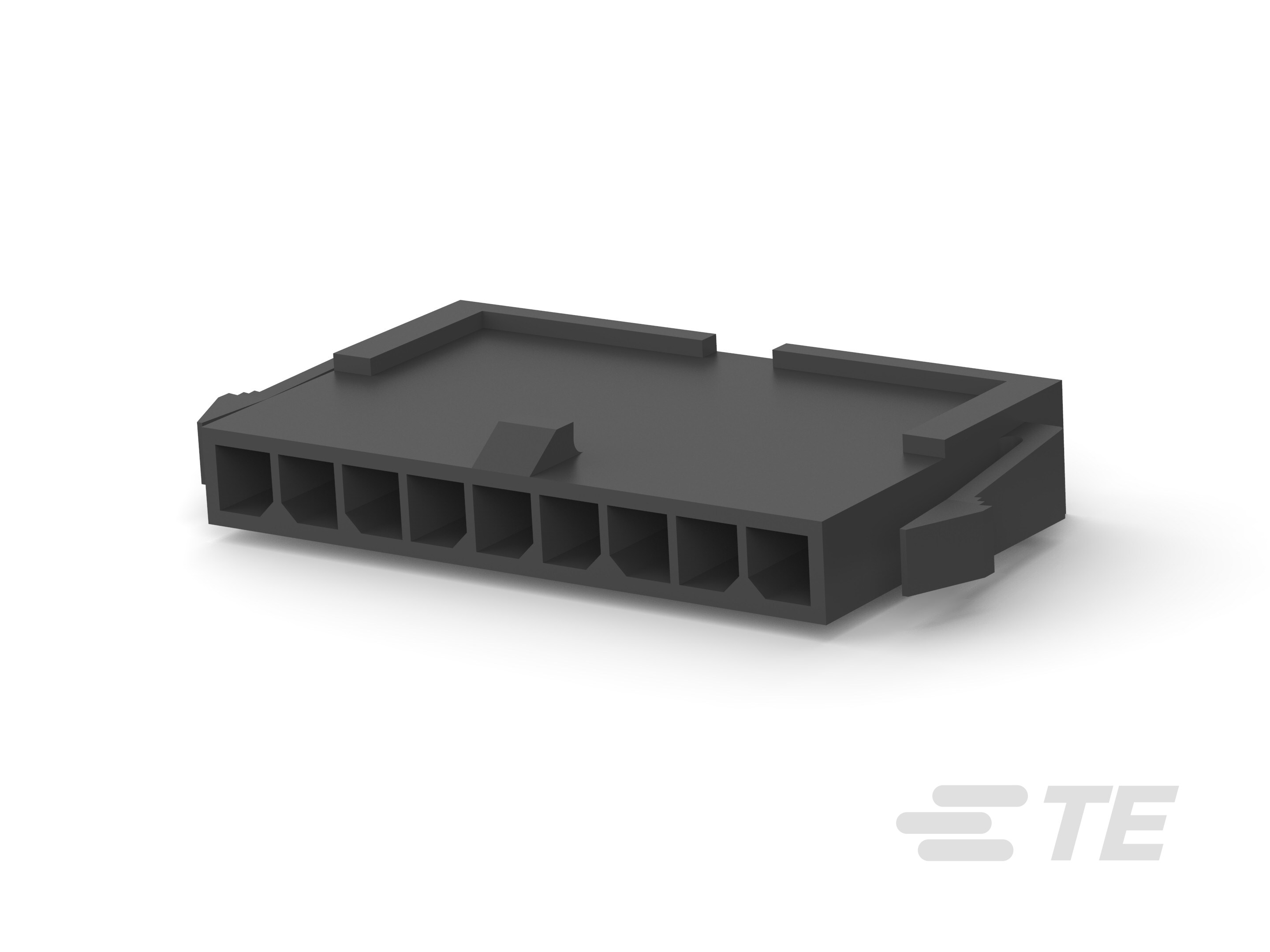 PANEL MT SNGL ROW HSG 9 POS-1445048-9