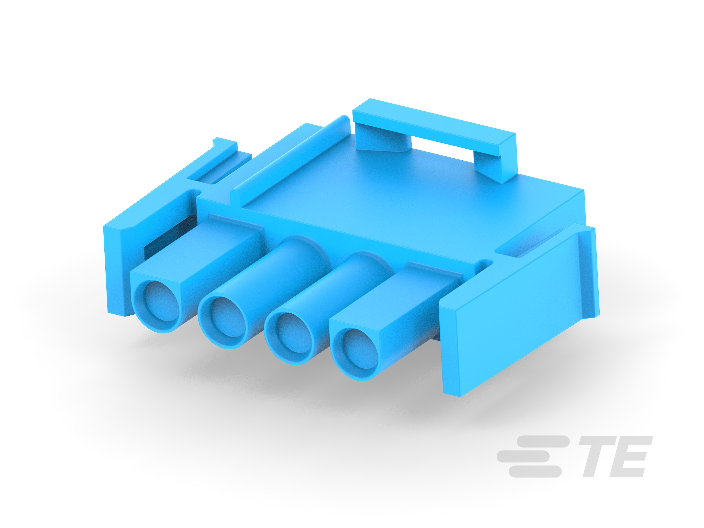 04P UMNL PLUG HSG BLU-1-480702-6