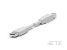 USB, A-B, 25/20, WHITE, 5.0M-1487590-2