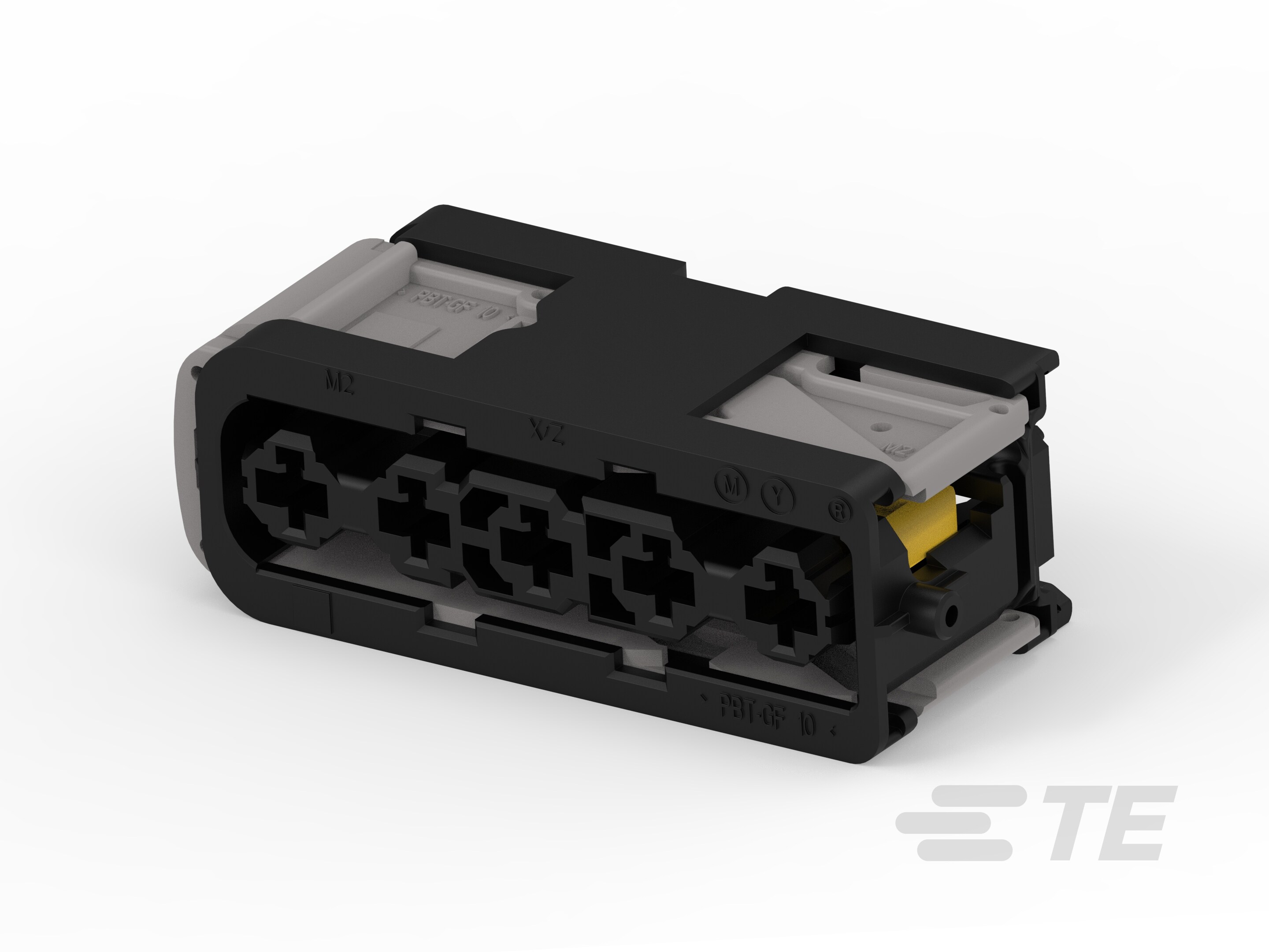 CONNECTOR 5V 6.35-1544551-2
