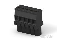 5POS.5MM VERT.PLUG LH BLCK-1546118-5