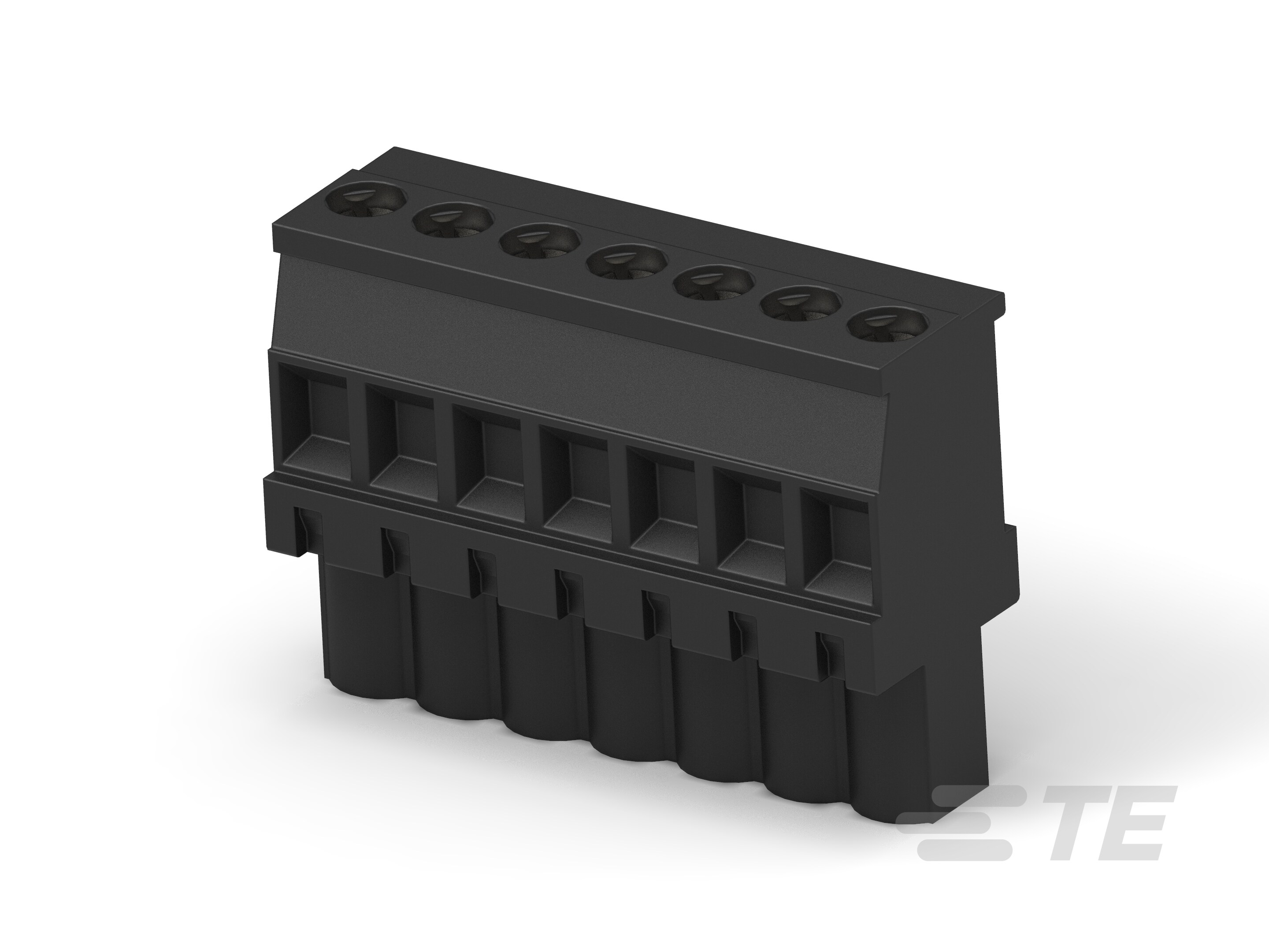 7POS.5MM VERT.PLUG LH BLCK-1546118-7