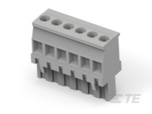 EUROSTYLE 6 POS VERT PLUG STCK-1546122-6