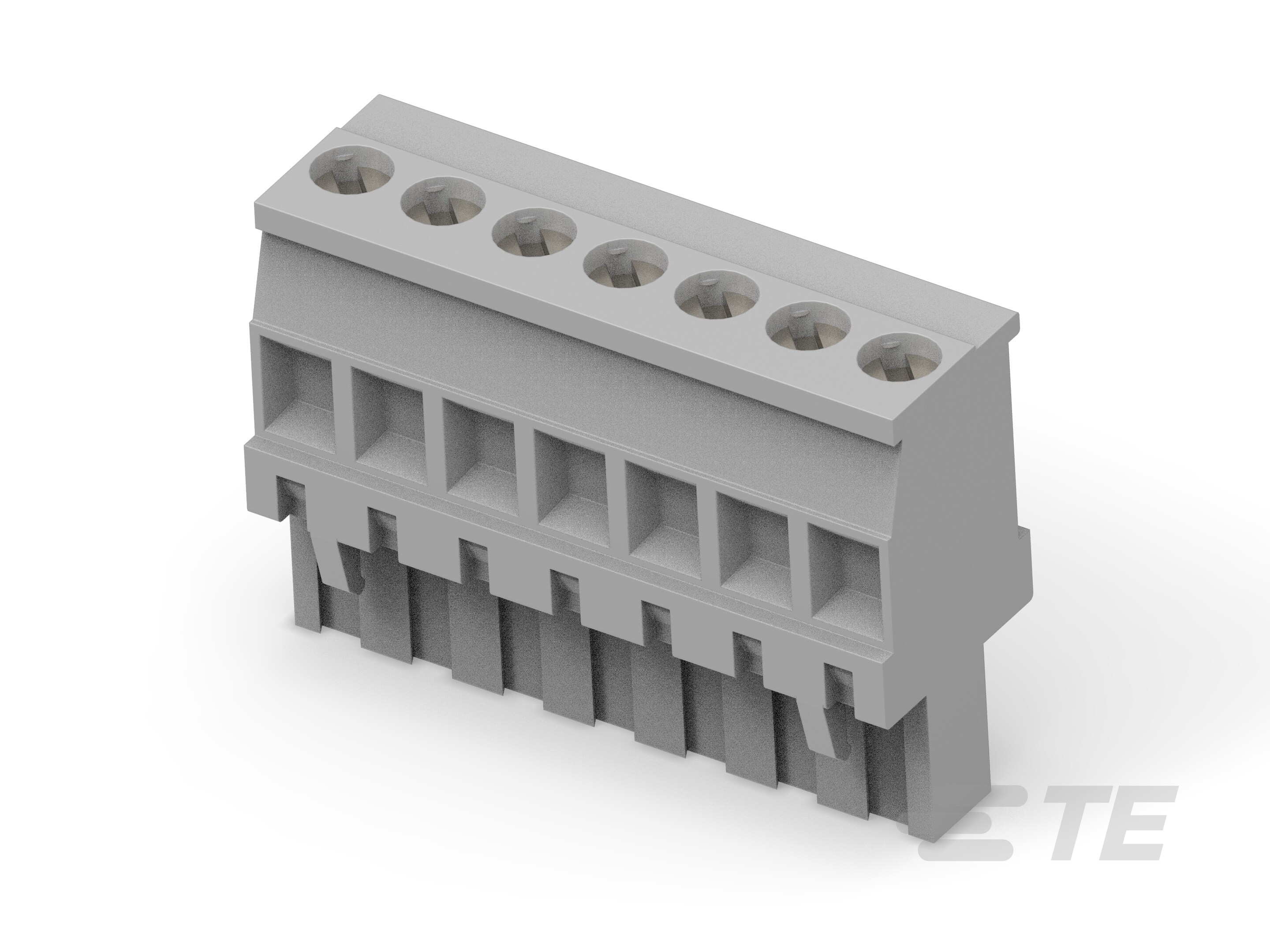 EUROSTYLE 7 POS VERT PLUG STCK-1546122-7