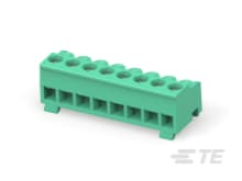 5MM PLUG,90/180,8 POS,GREEN,SN-1546173-8