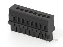 9P TERMI-BLOK VERT PLUG,BLACK-1546625-9