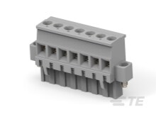 7P TERMI-BLOK PLUG,GRAY,MARKED-1546707-1