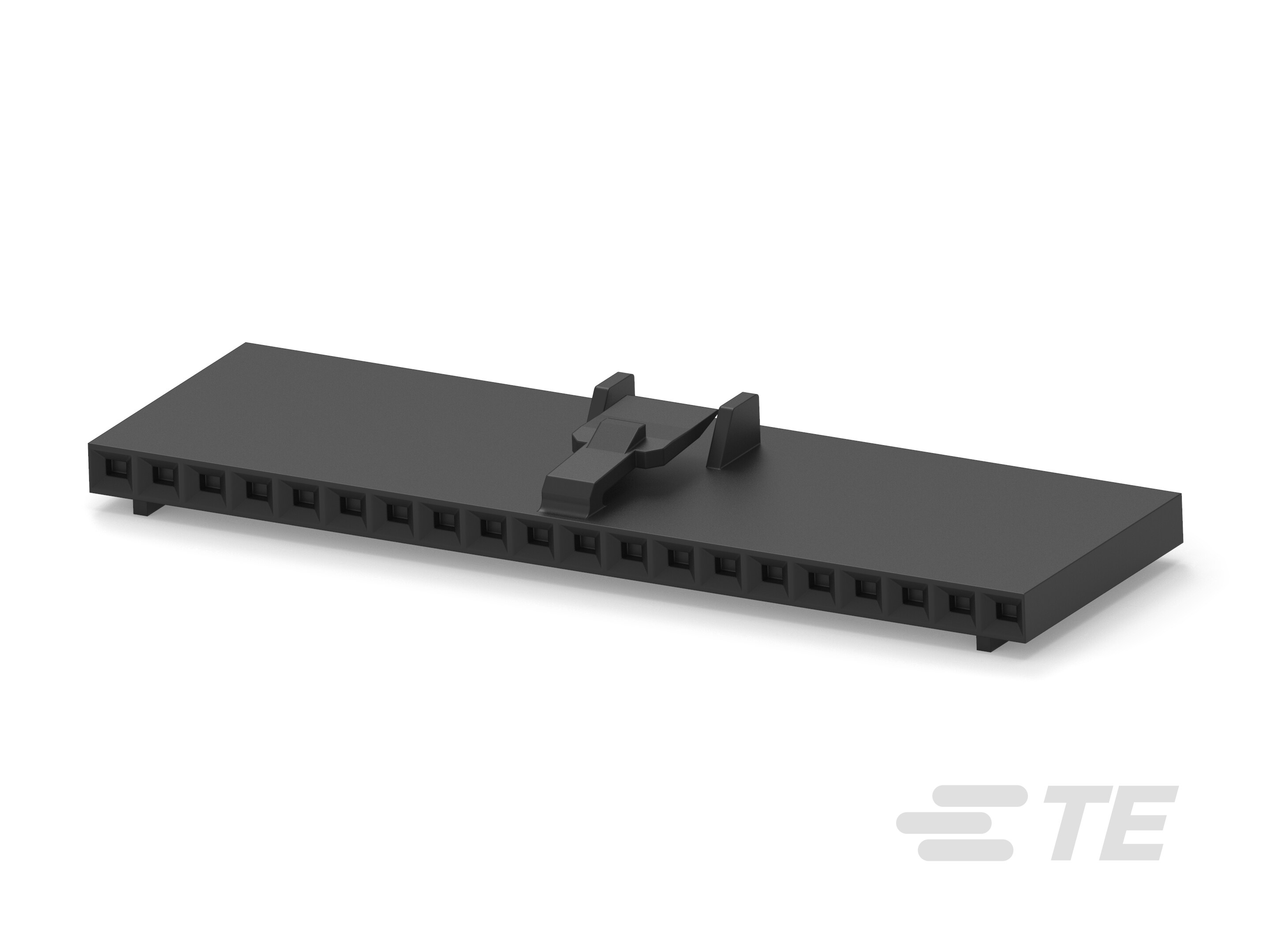 MTE RCPT HSG,SGL ROW,MOD LATCH, 20 pos-1571182-2
