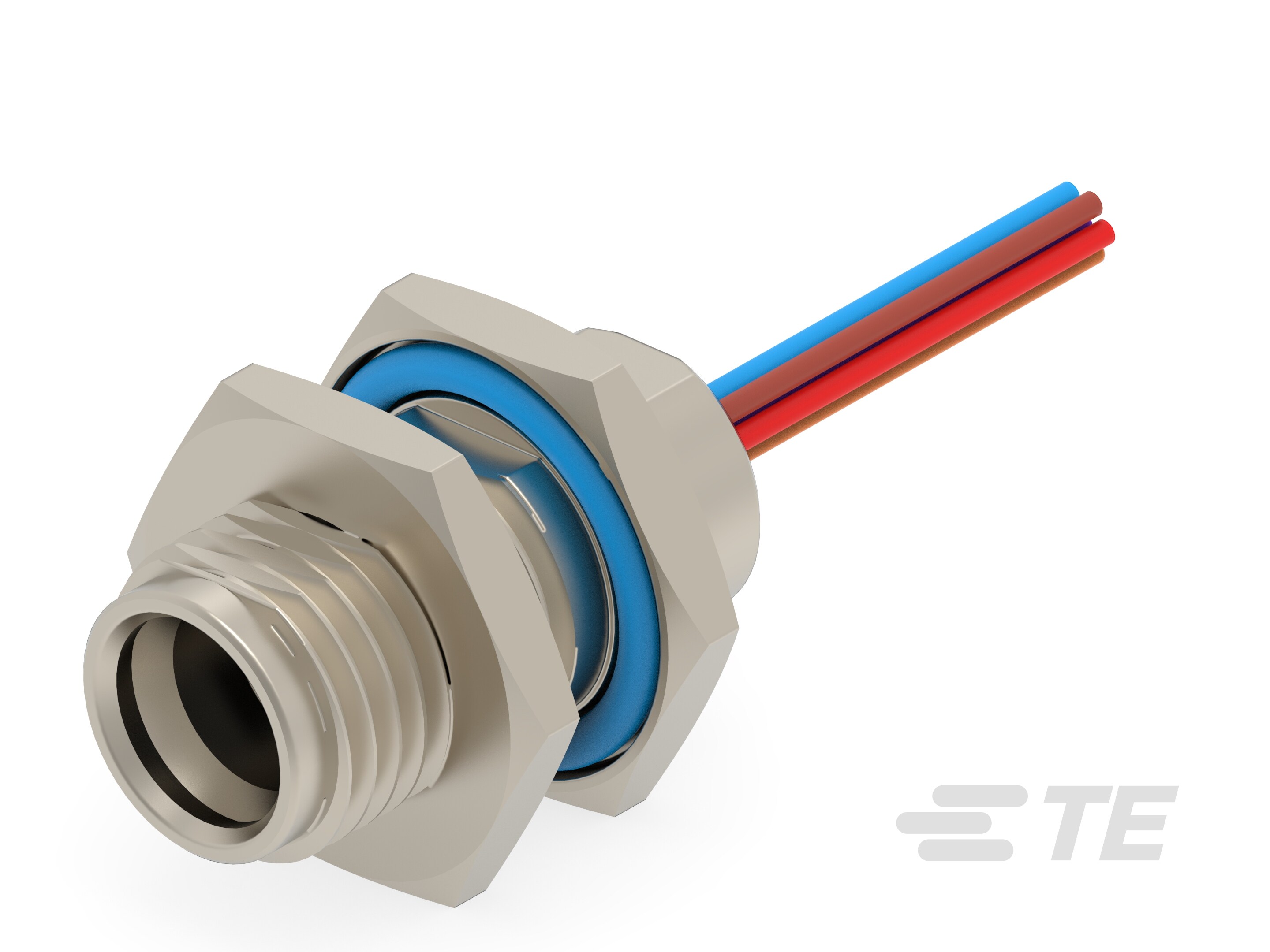 NANONICS 7 Pin Circular Connector: Receptacle, Quick Disconnect-CAT-QCM-07RC