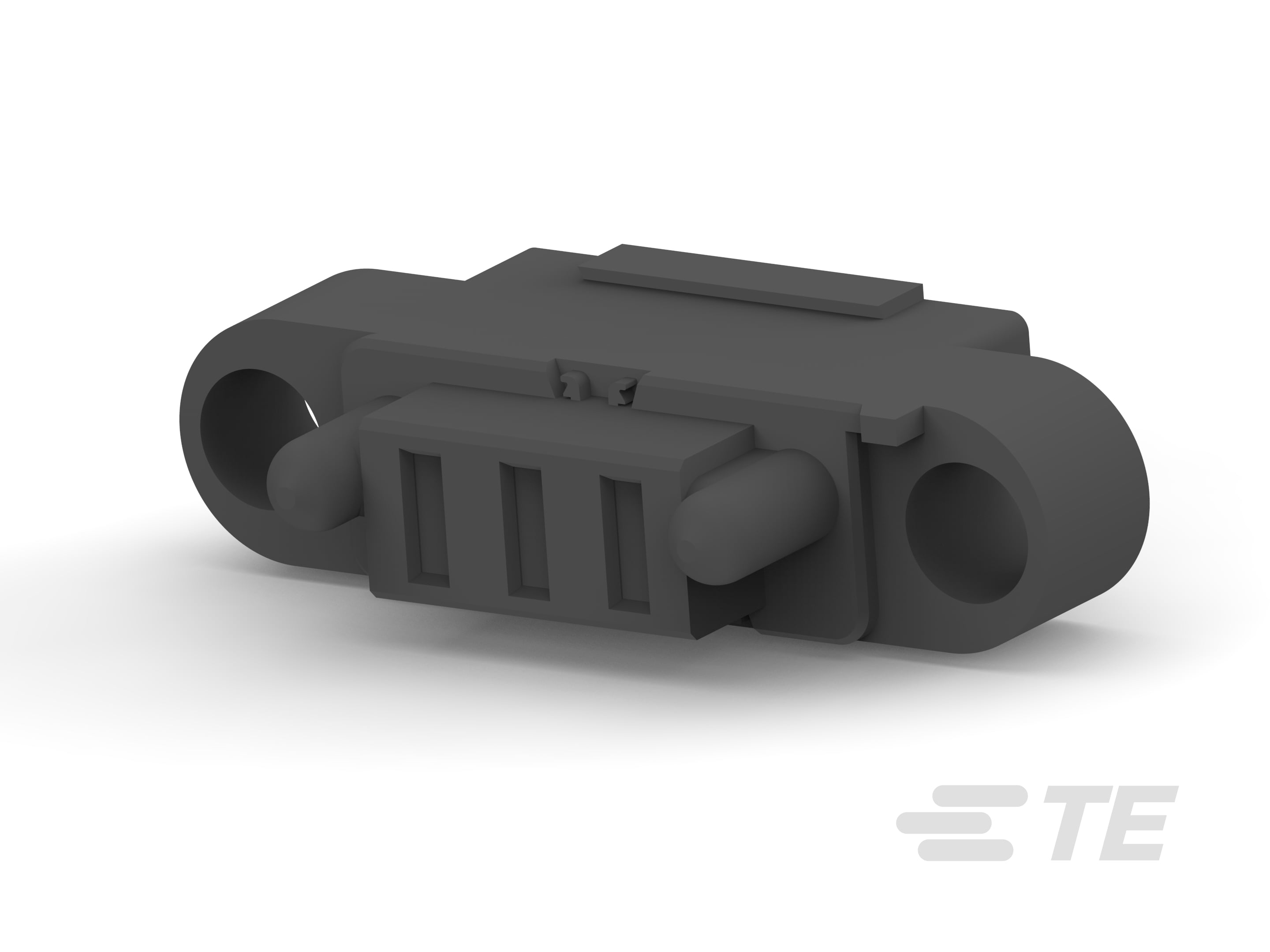 PANEL MT RECPT HSG W/GUIDES P-1600606-2