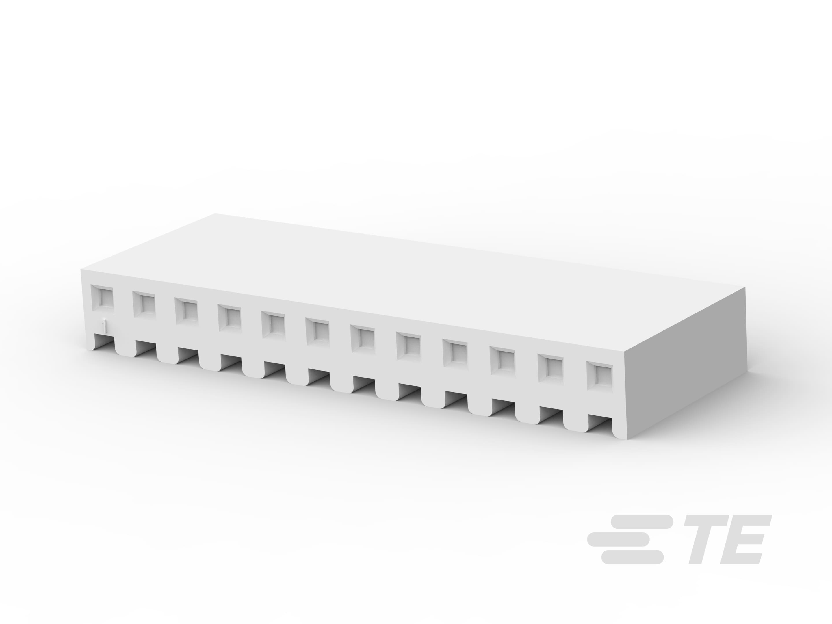 12P SL156 HSG W/O LCK RAMP-1-640251-2