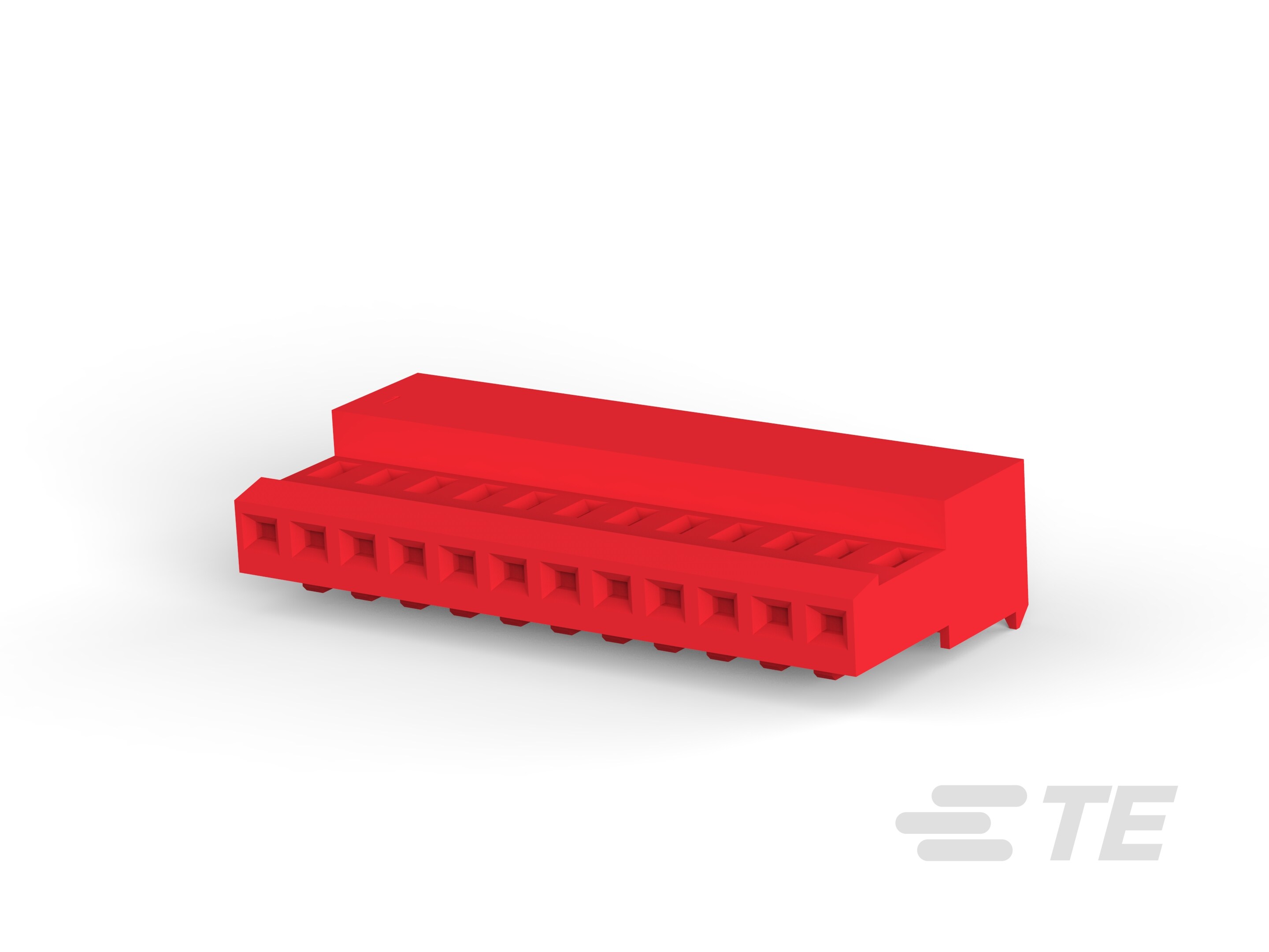12P MTA100 CONN ASSY RED 30AU-1-641237-2