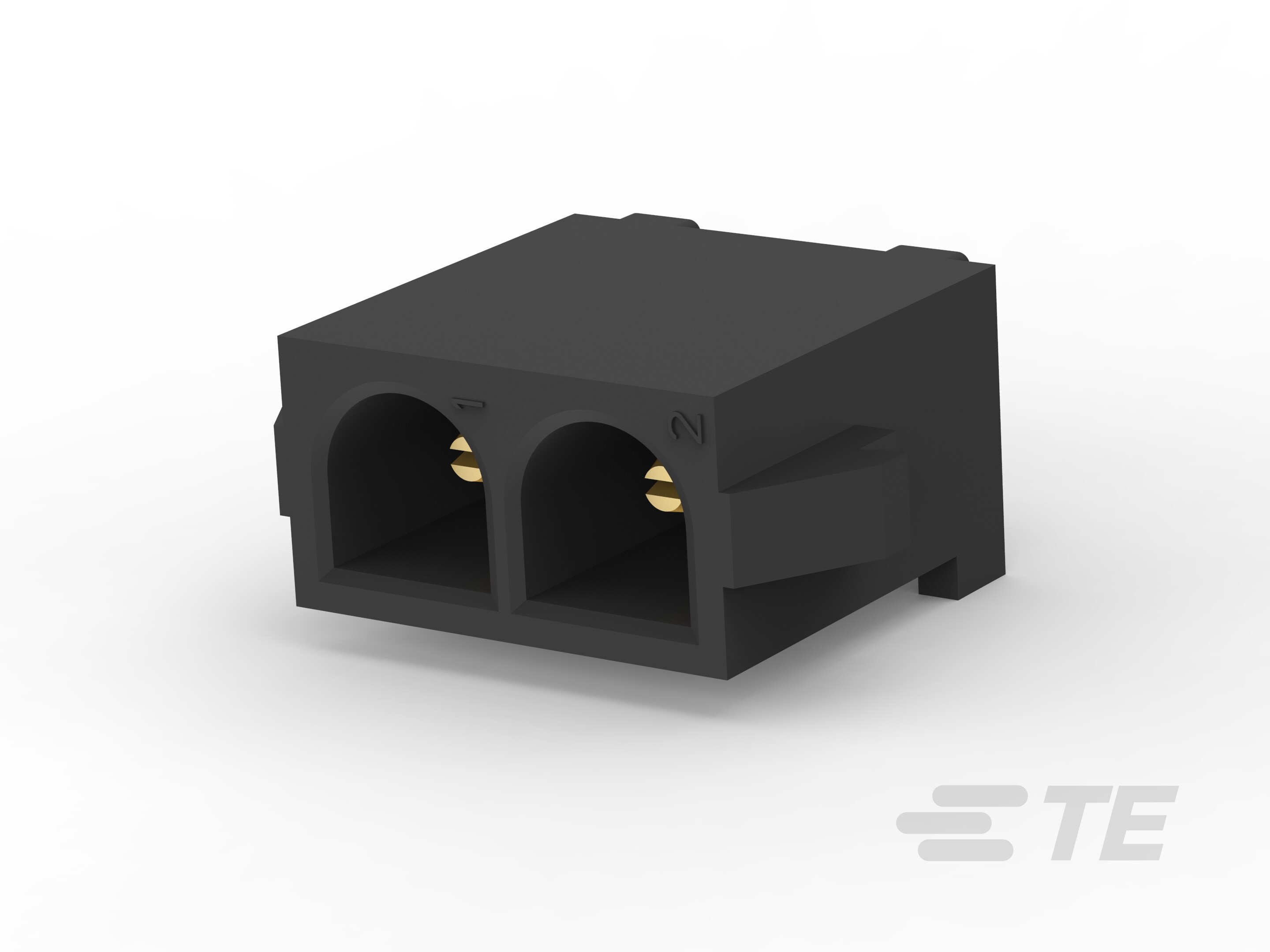 02P UMNL HDR ASSY POL BLK-1-641964-1