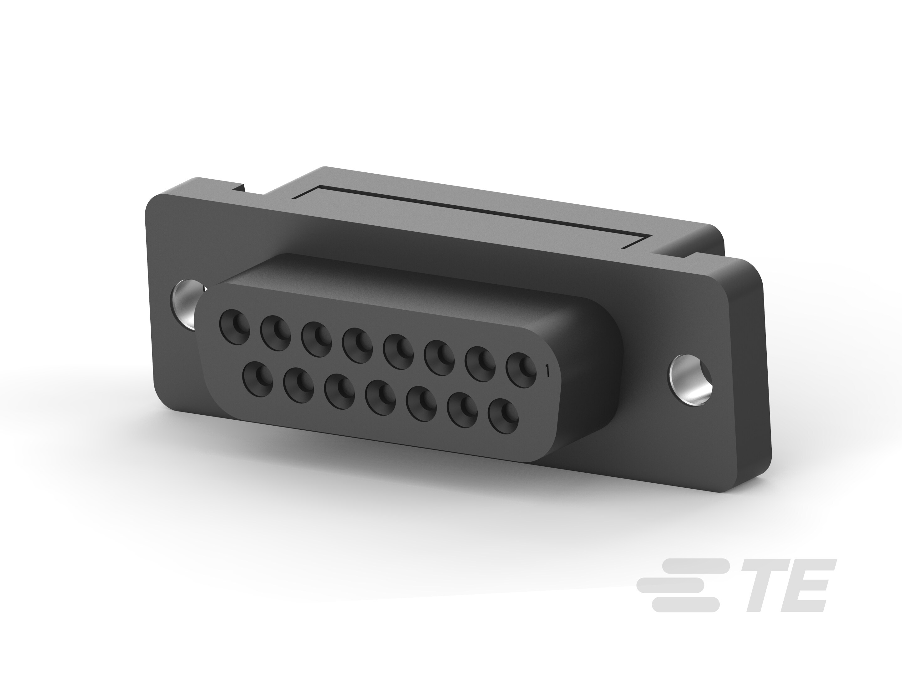 IDC D-Sub: Receptacle Assembly, Low Profile, Signal, 2.77 mm-CAT-AM7-253