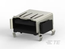 Std USB Type A, R/A,T/H, Natural,HighDur-1674459-4