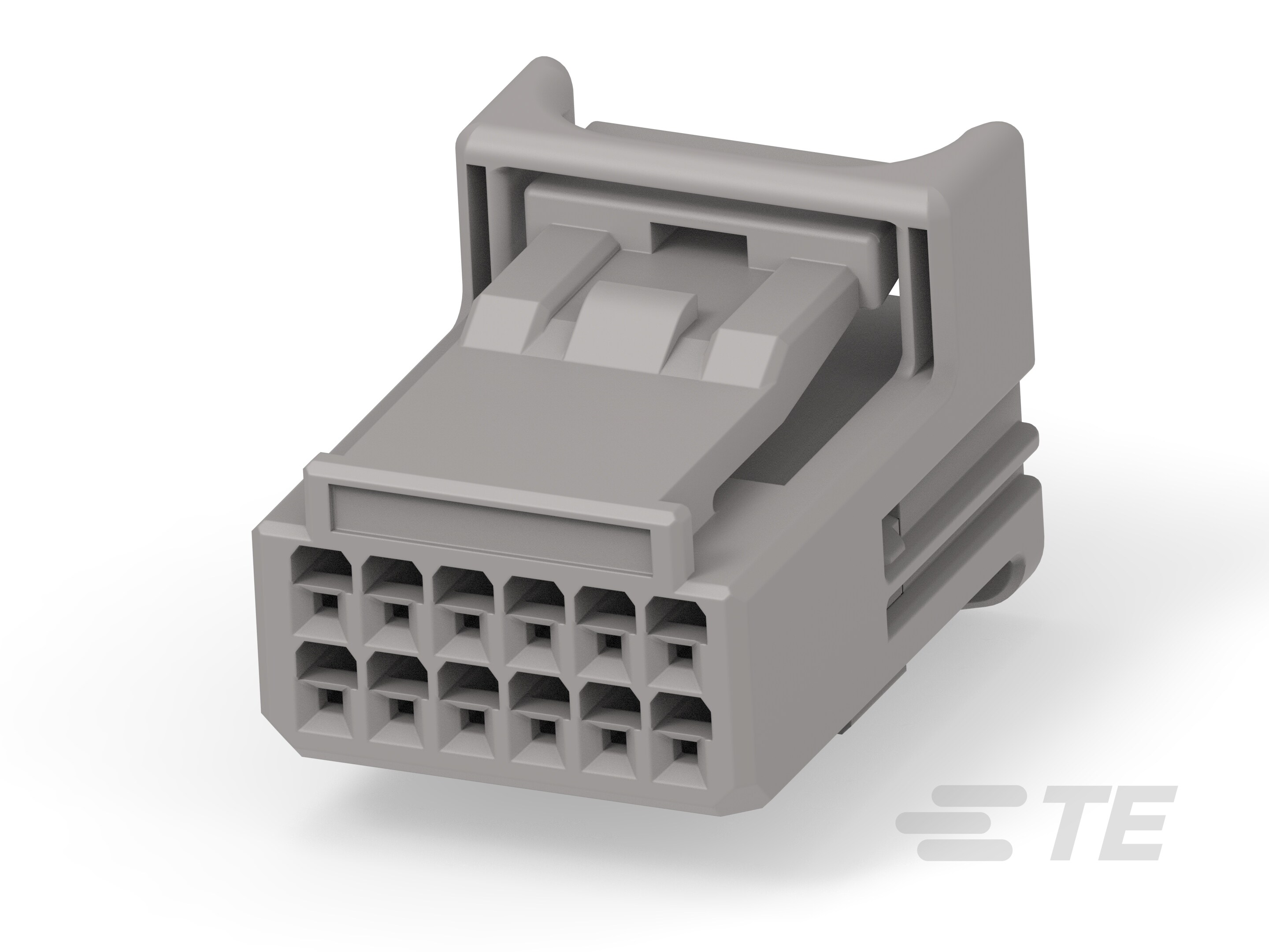 0.64 III 12 POS PLUG ASSY GRAY-1717106-3