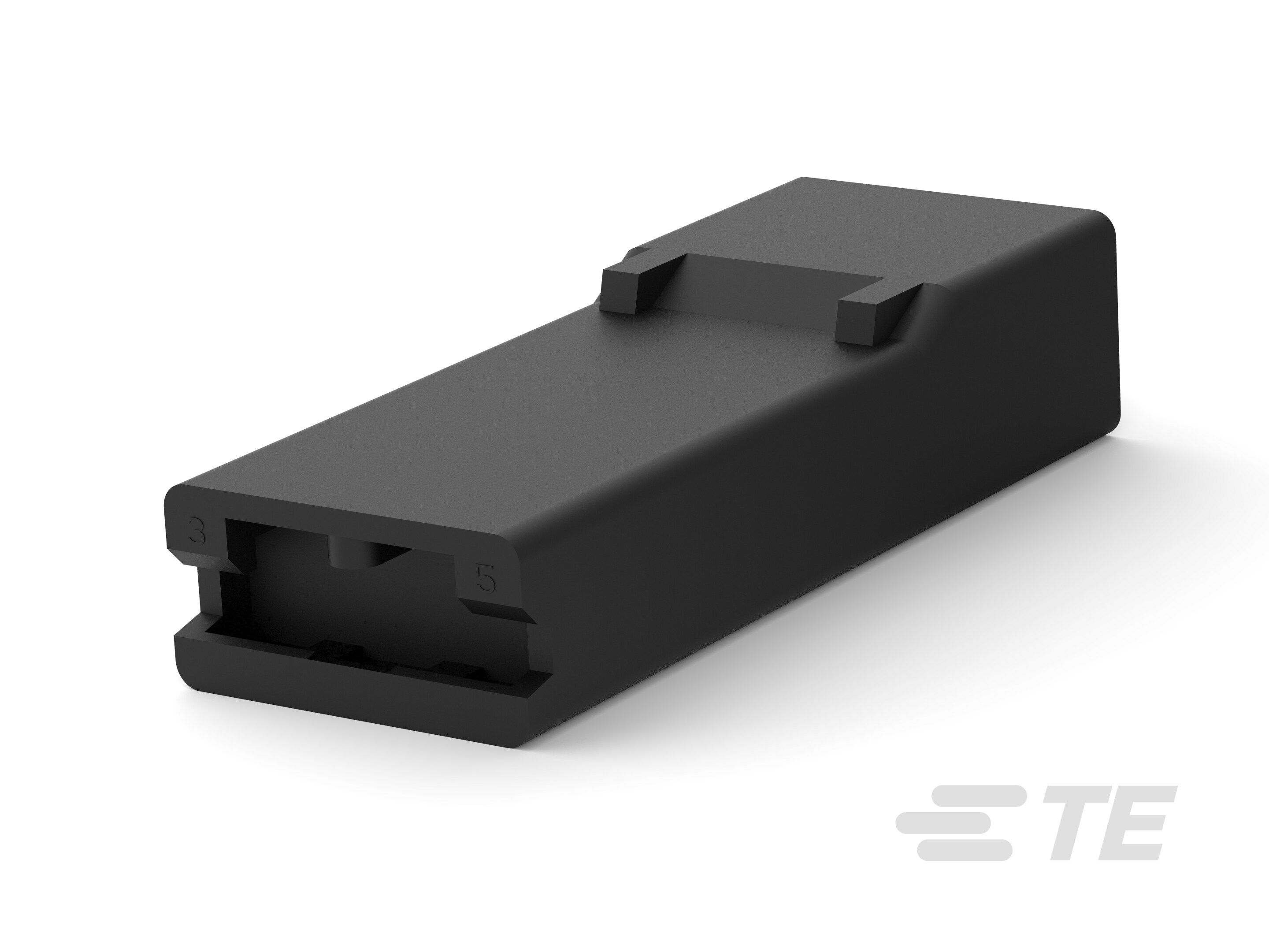250 FASTON INS POST.,REC.,1 POS,BLACK-1-735075-5