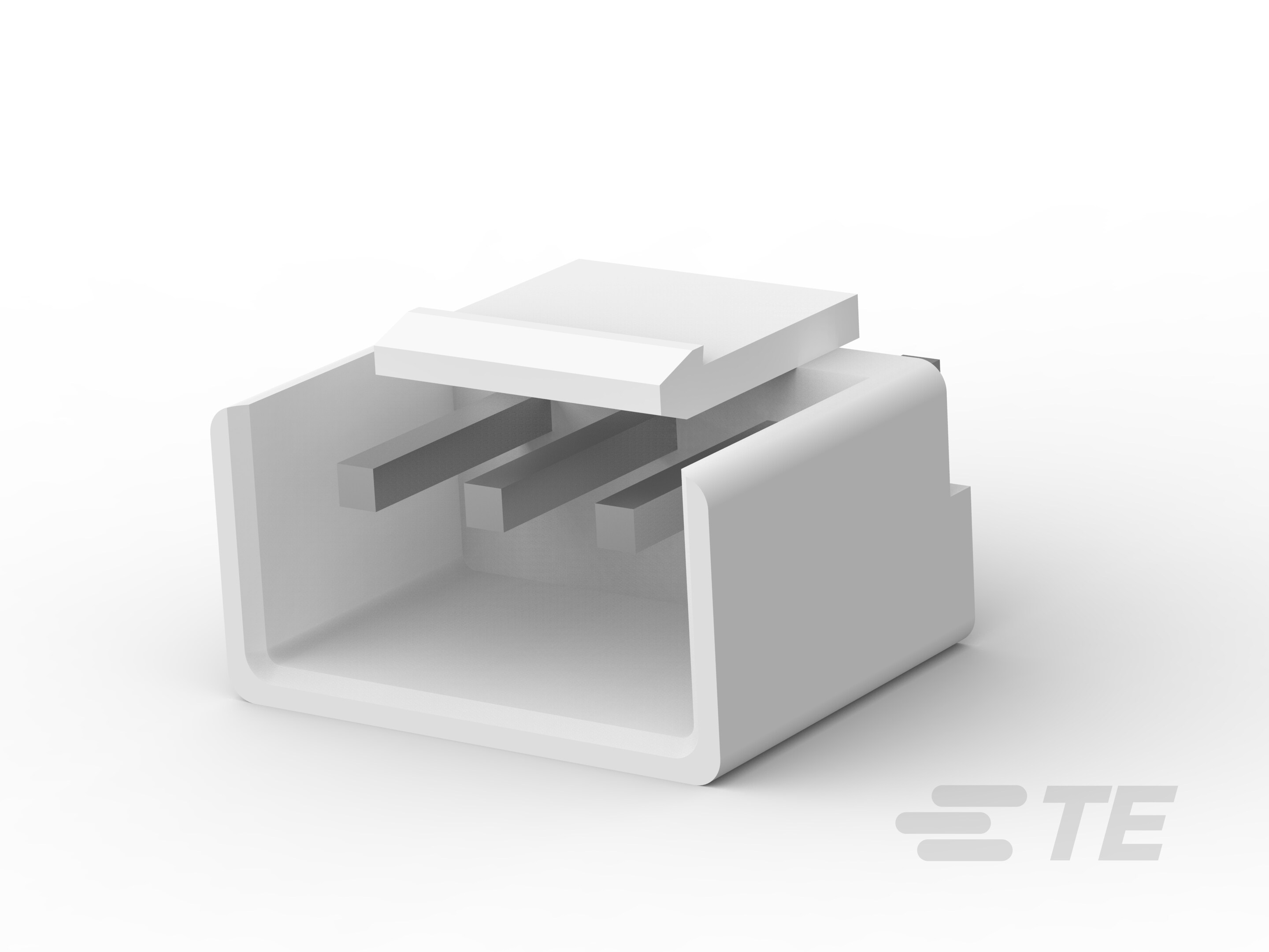3.96 EP SHROUDED HDR ASSY 3P W-1744357-3