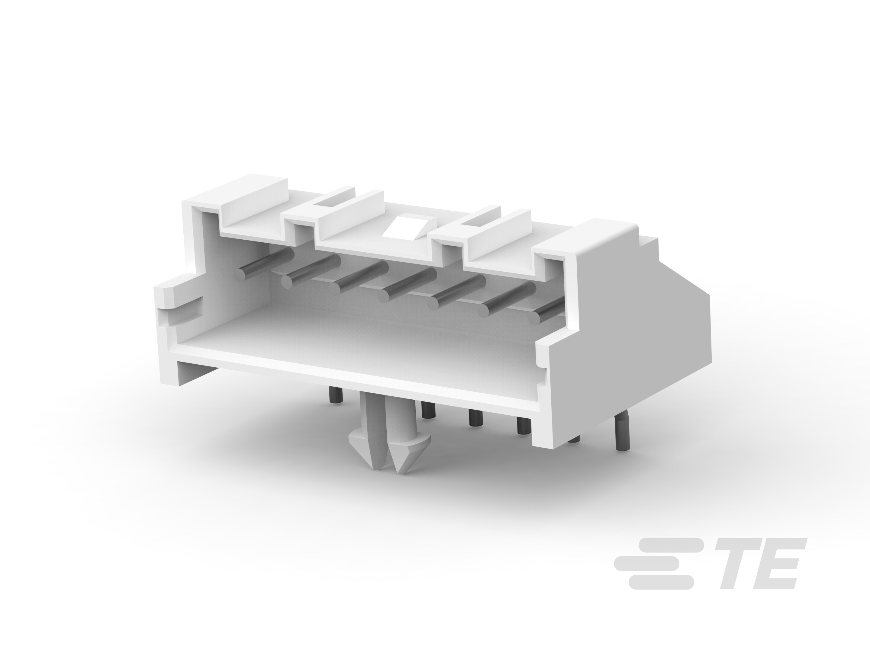 1744426-7 : Economy Power 2.5 PCB Headers & Receptacles | TE Connectivity