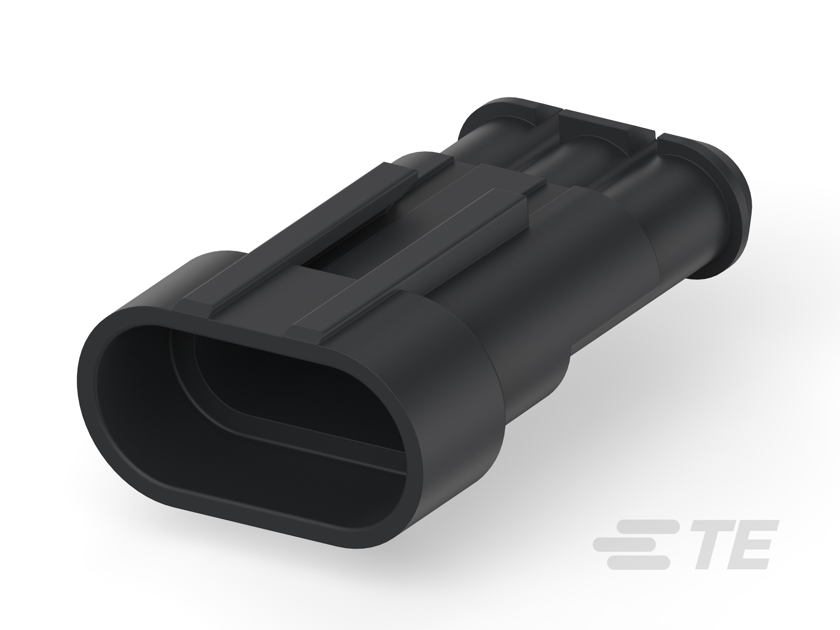 SUPERSEAL 3 POS. TAB HOUSING (CLOSED CAV-1745020-2