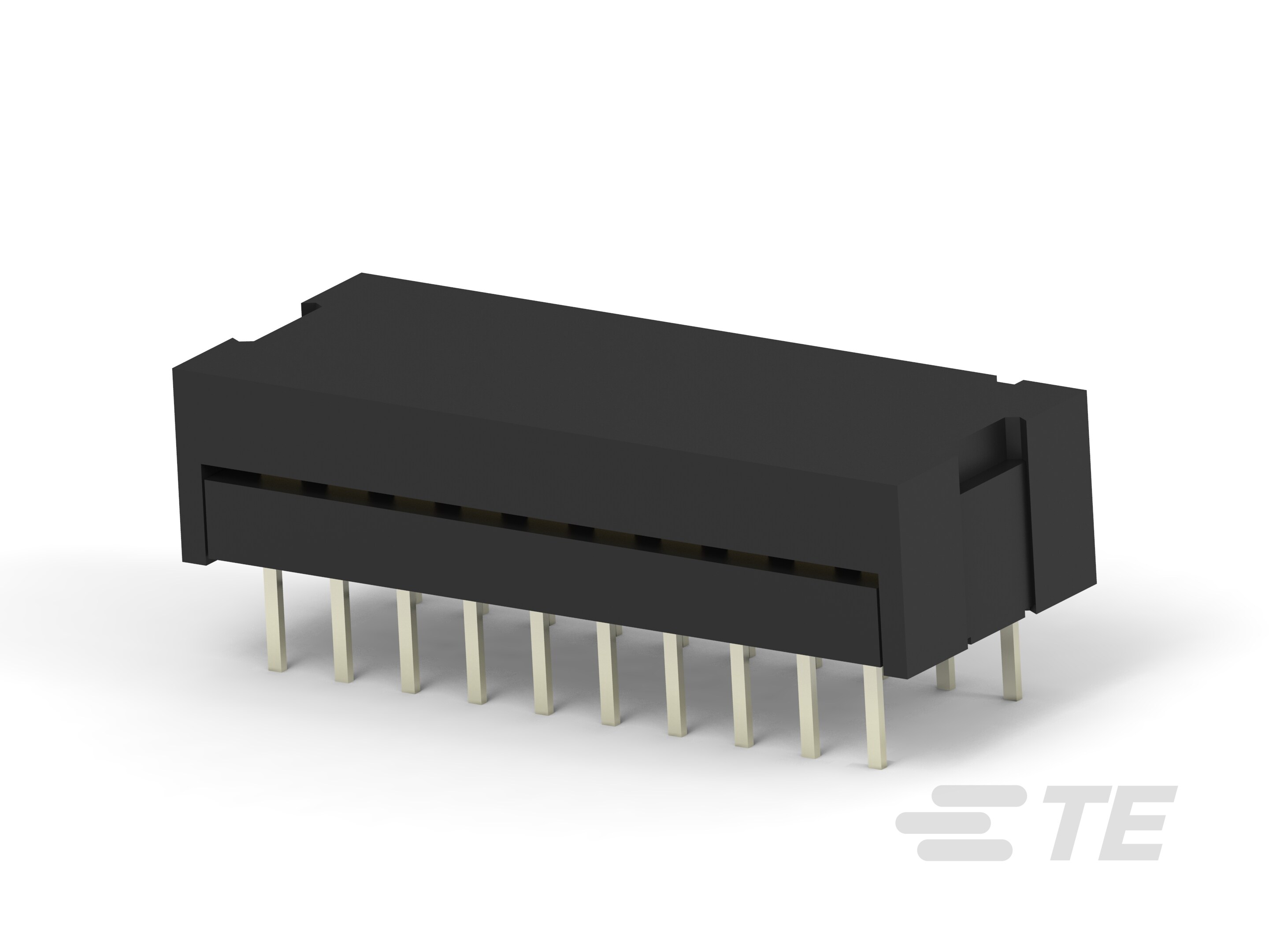 20 DIP PLUG CONN-W/COVER-1-746611-0