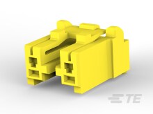 GIC 7.92 2POS PLUG YELLOW KEYING A-1747050-4