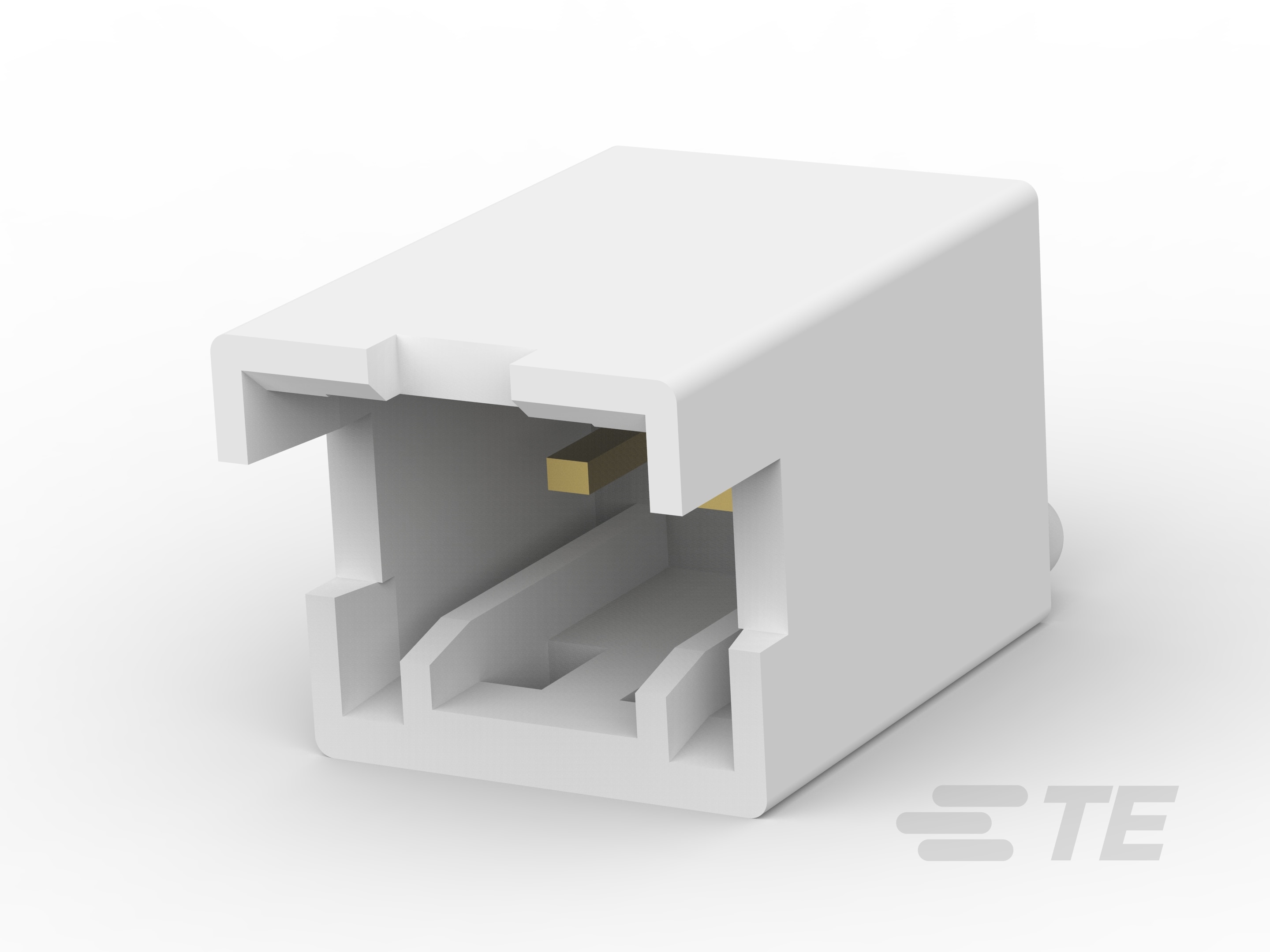 GRACE INERTIA CONN 2.5 HDR ASSY 2P NATUR-1747067-2