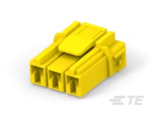 GHC EYELET 6.2 3POS PLUG HOUSING YELLOW-1747995-4