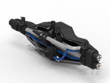 sin出品 Kawasaki Ninja1000SX (2BL-ZXT02K) POWERBOX TWOTAIL TitanBlue