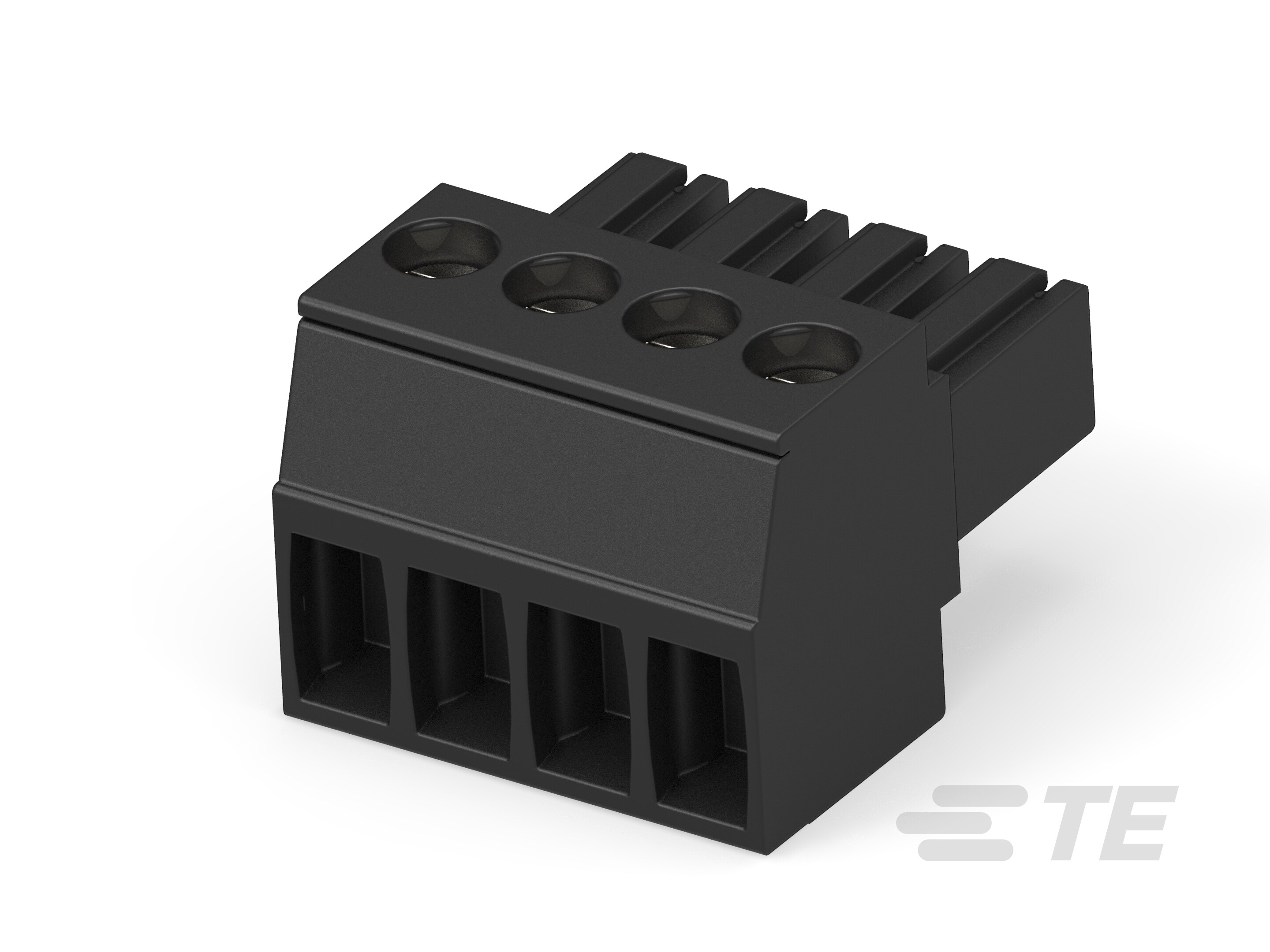 4 POS TERMI-BLOK PLUG STACK 3,-1776242-4