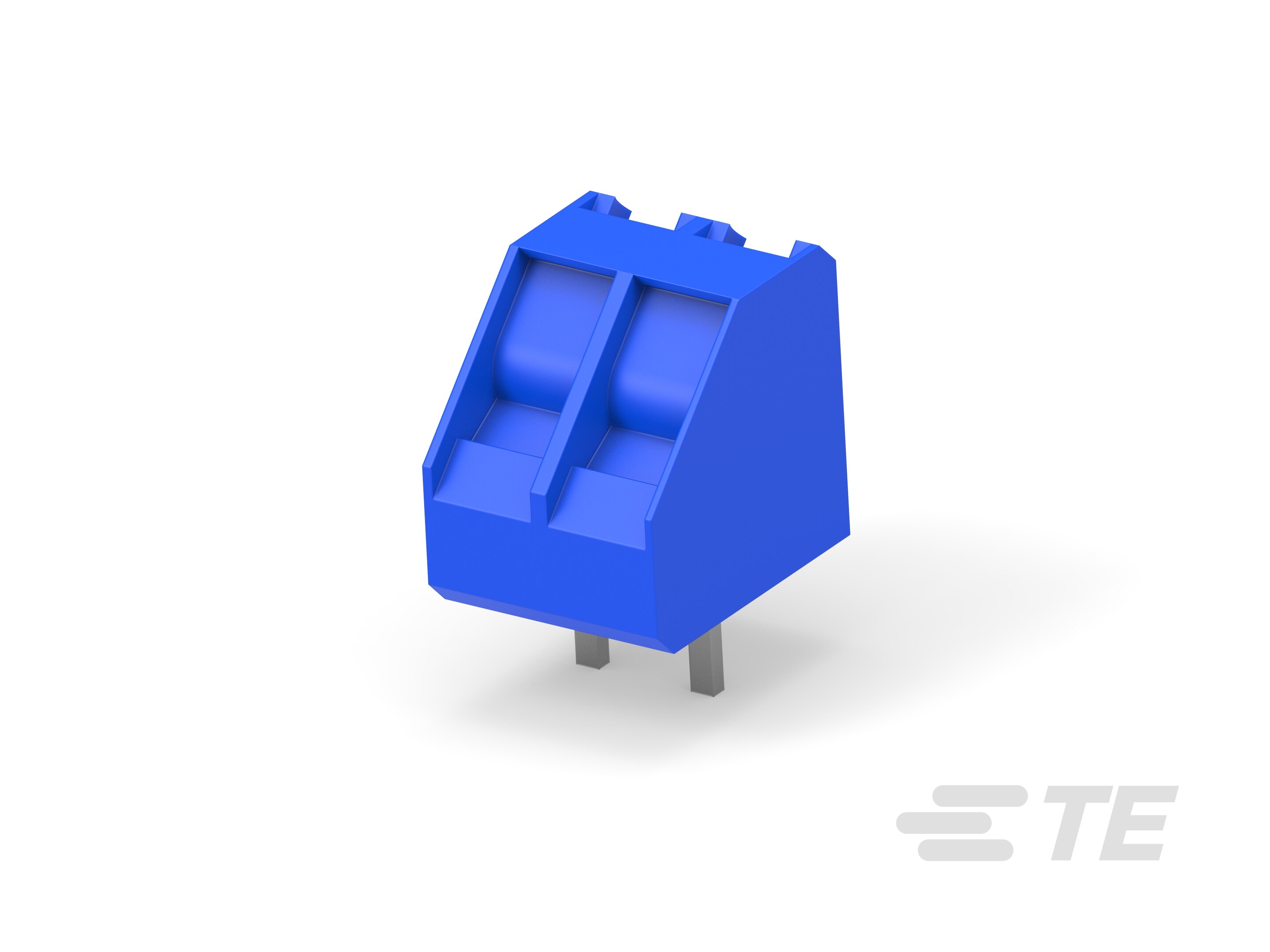 2P TB , 45deg, VT,5.0mm, Blue-1776252-2
