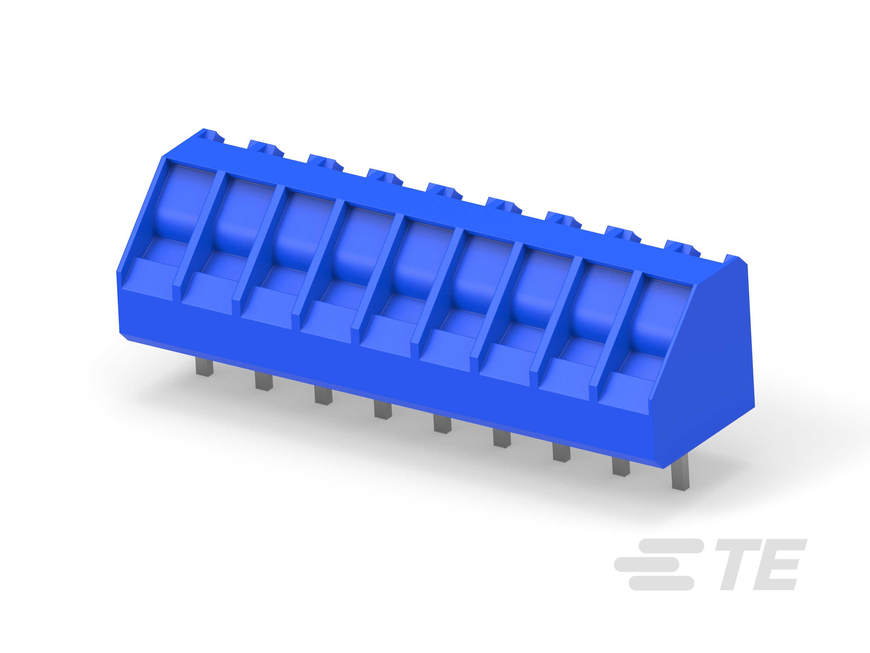 9P TB , 45deg, VT,5.0mm, Blue-1776252-9