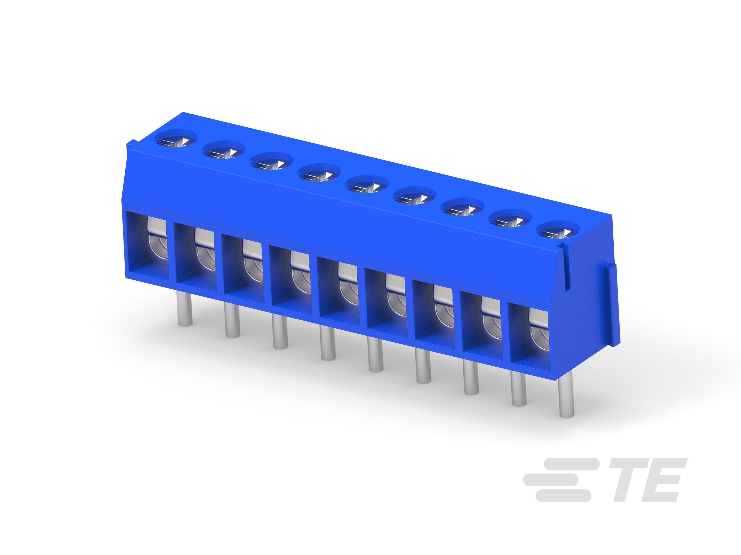 9P TB ,90deg,VT,3.5mm,Blue,w/interlock-1776275-9