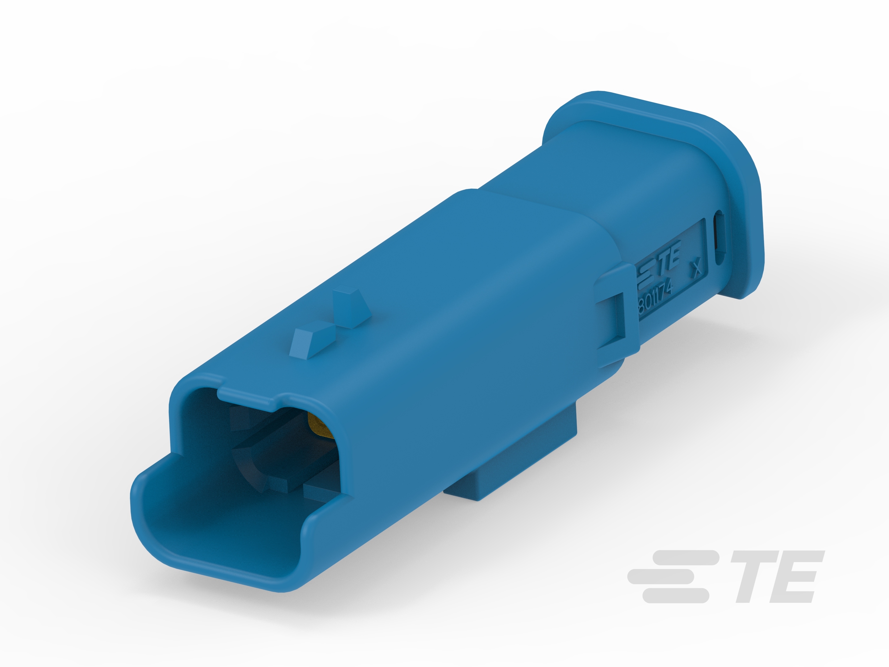 2W TAB HP CONNECTOR BLUE-1801174-2