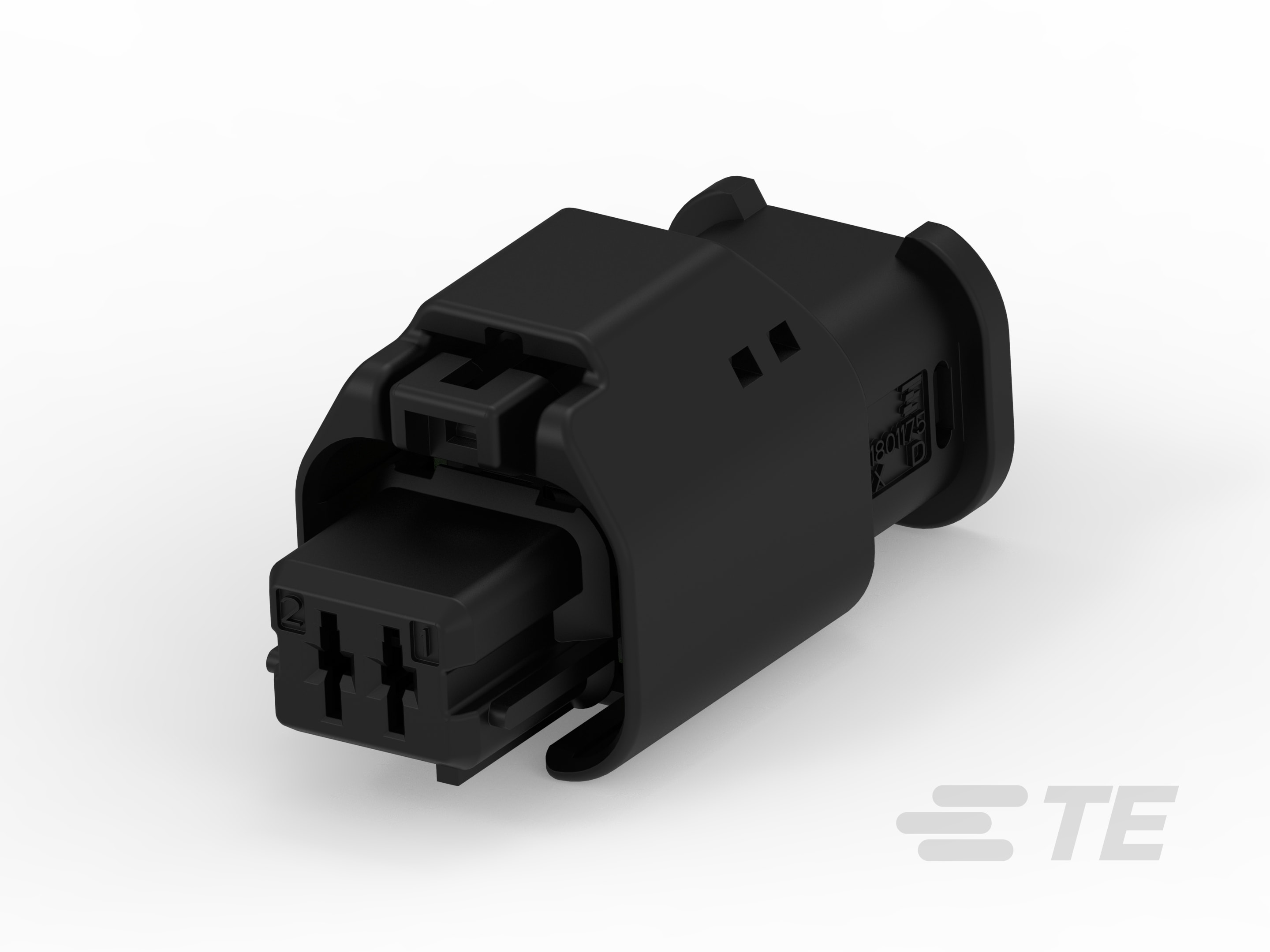 2W RECEPTACLE HP CONNECTOR BLACK-1801175-1