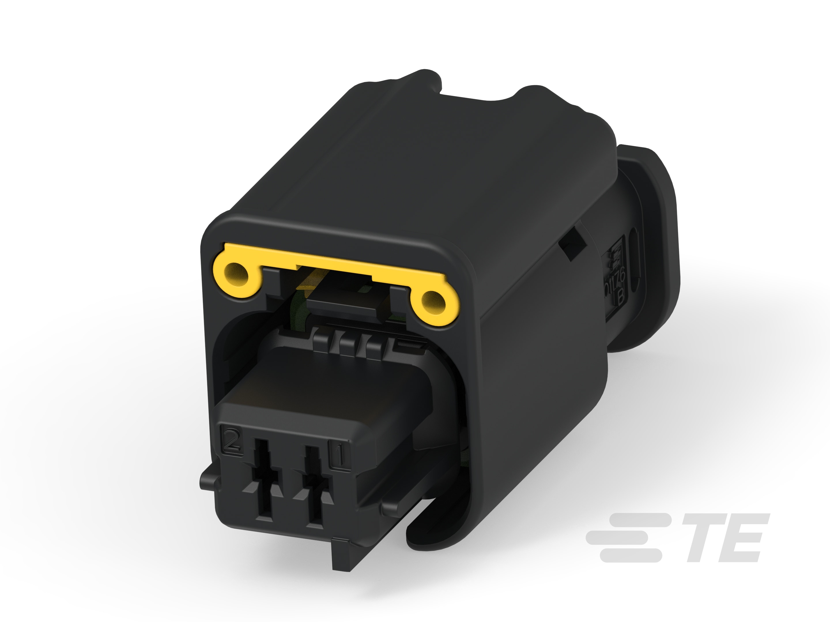 2W RECEPTACLE HPSL CONNECTOR BLACK-1801176-1