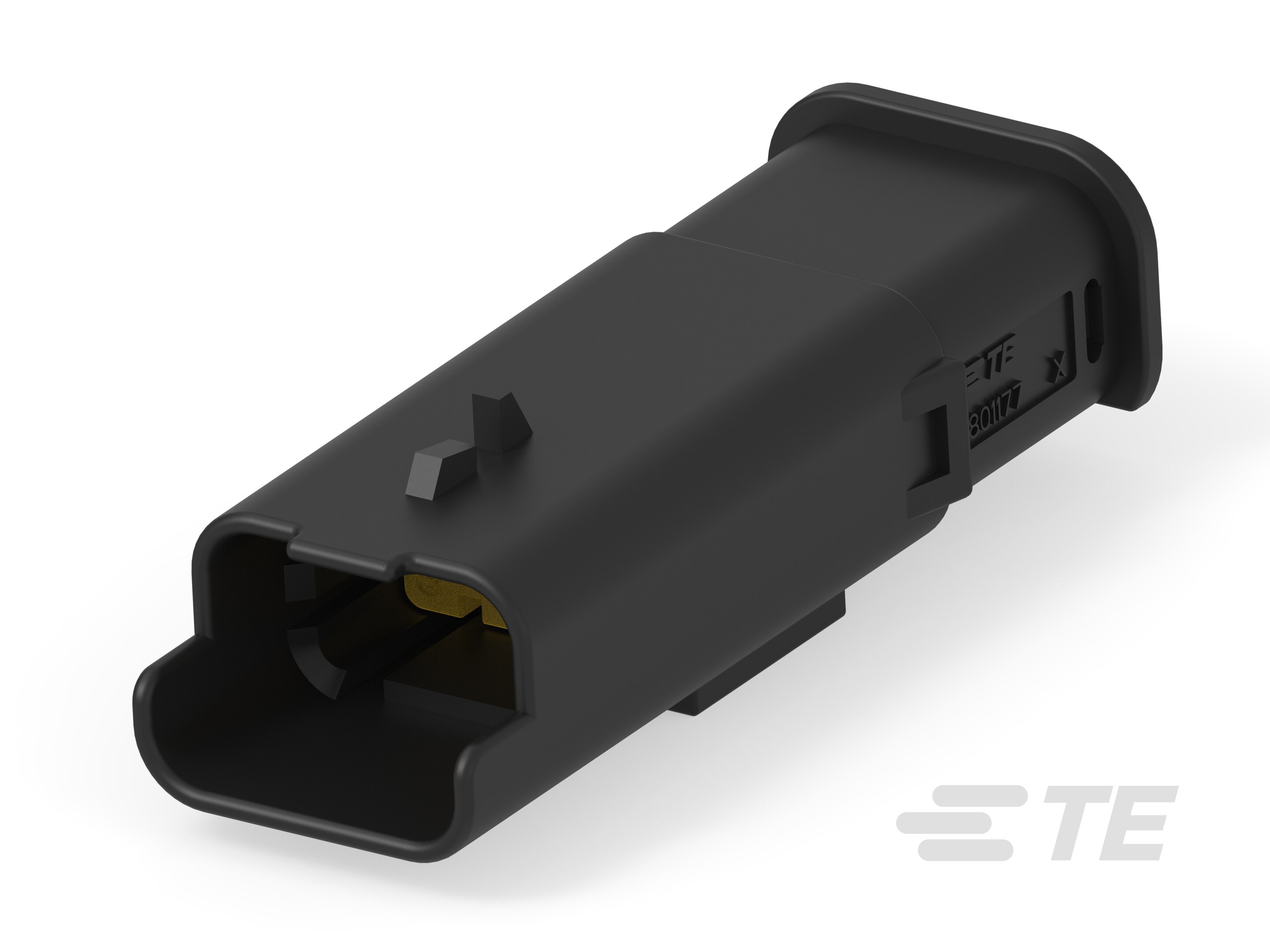 3W TAB CONNECTOR HP BLACK-1801177-1