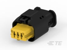 3W RECEPTACLE HP CONNECTOR YELLOW-1801178-4