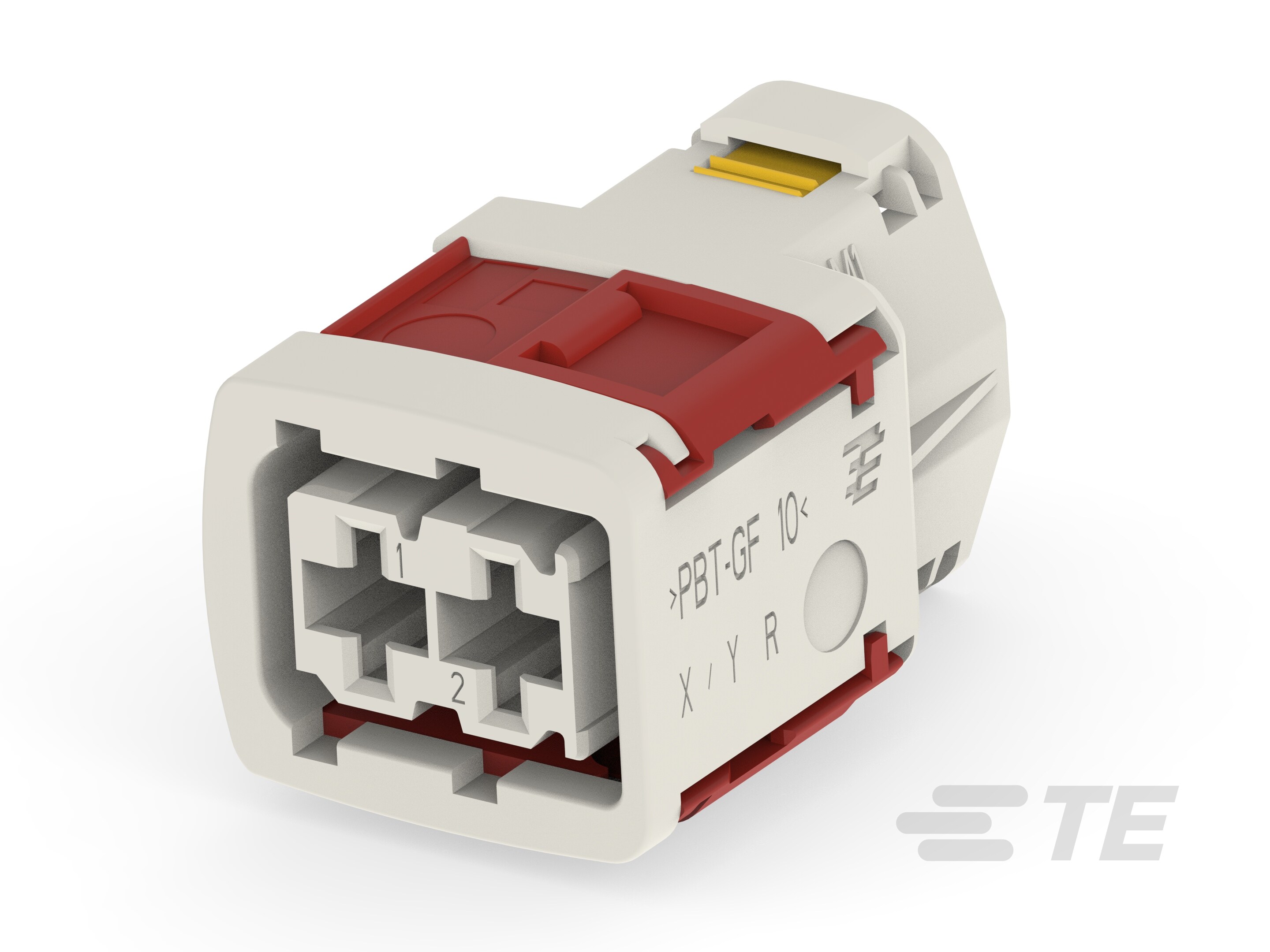 RECEPT HOUSING ASSY, 8MM, 2 W-1801422-3