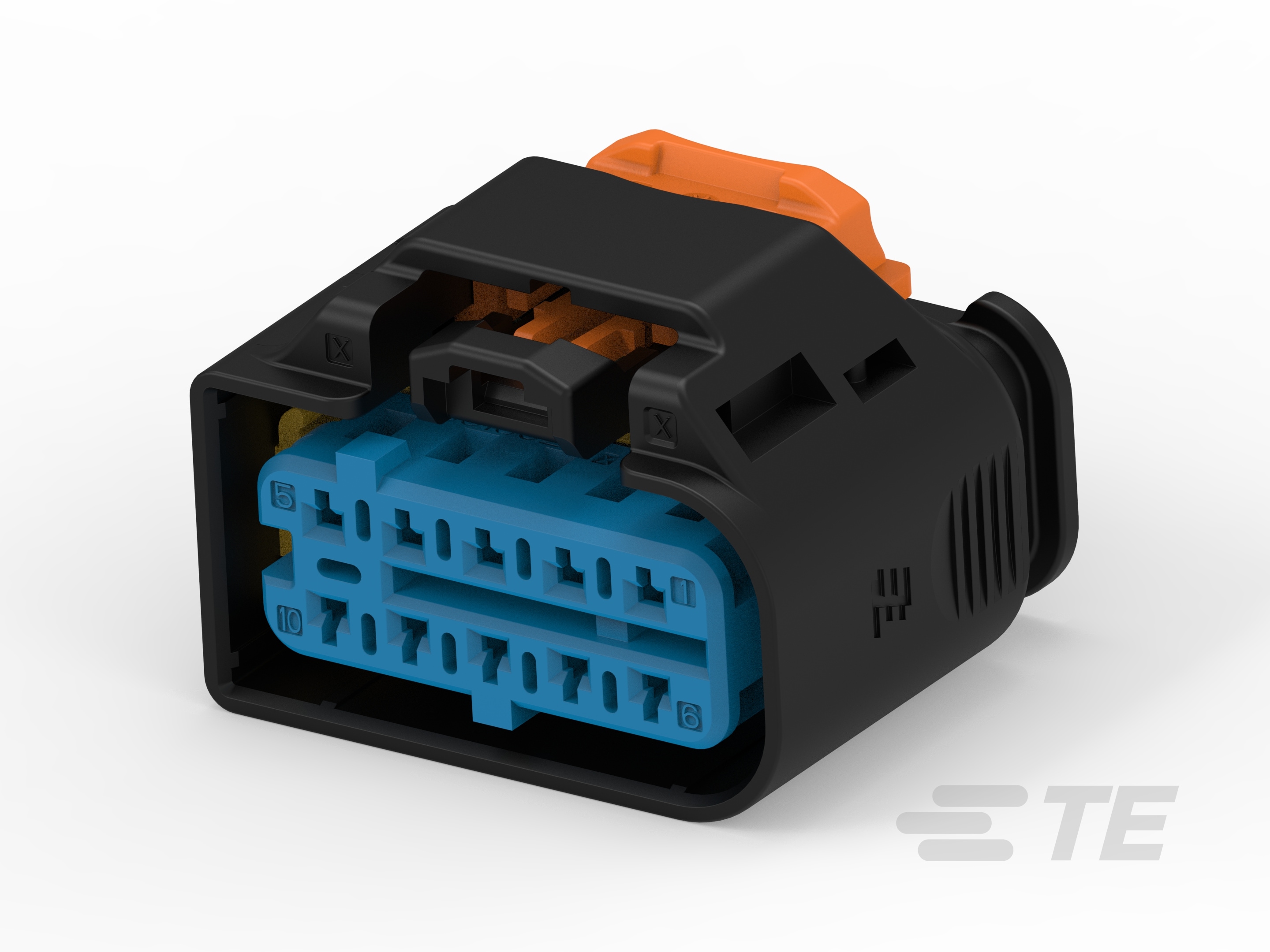 RECEPTACLE HOUSING, MCON, 10 W, SEALED-1801600-3