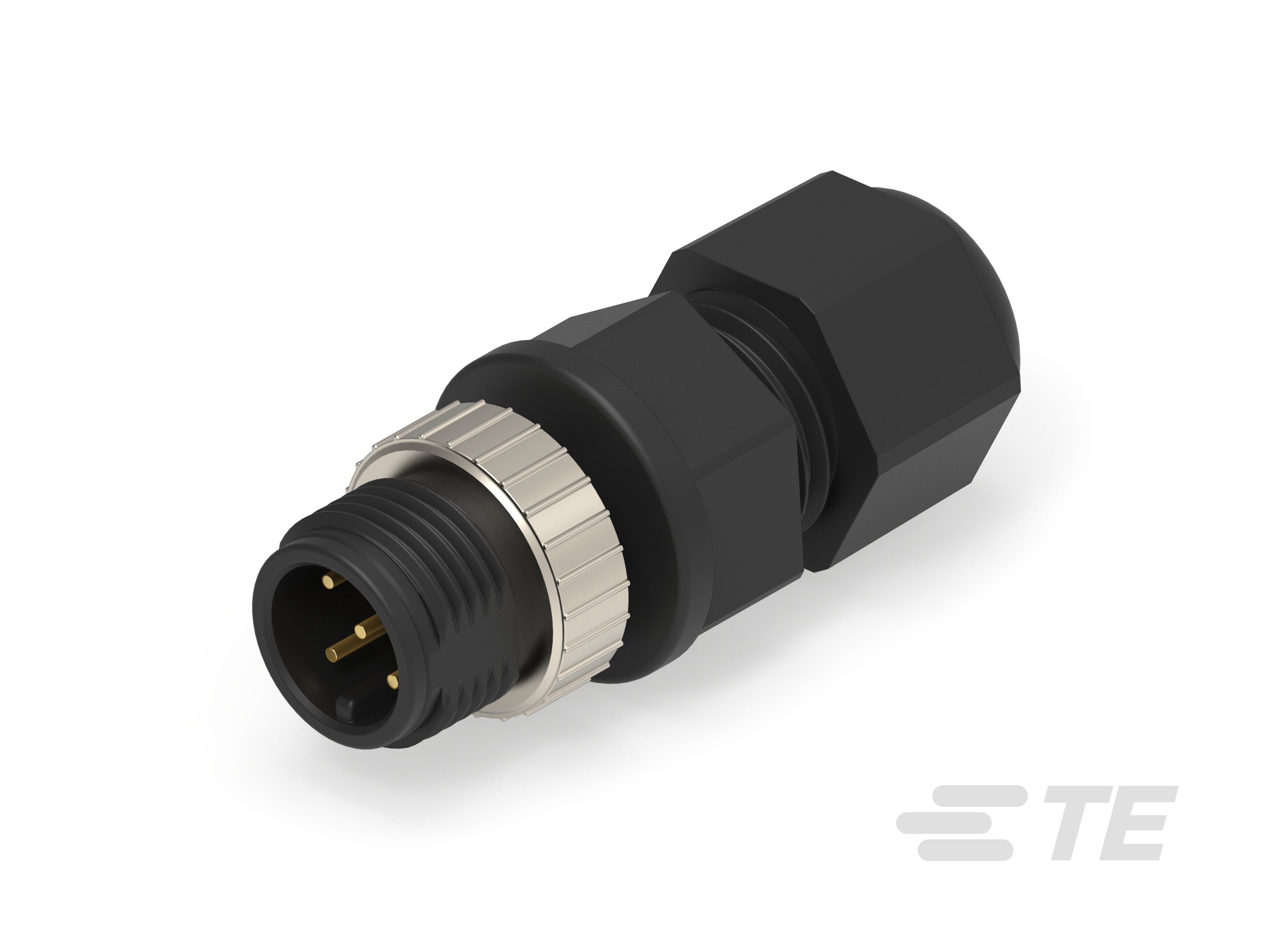 M12 Fld Ser CONN. Male Pin Sldr-1838275-3