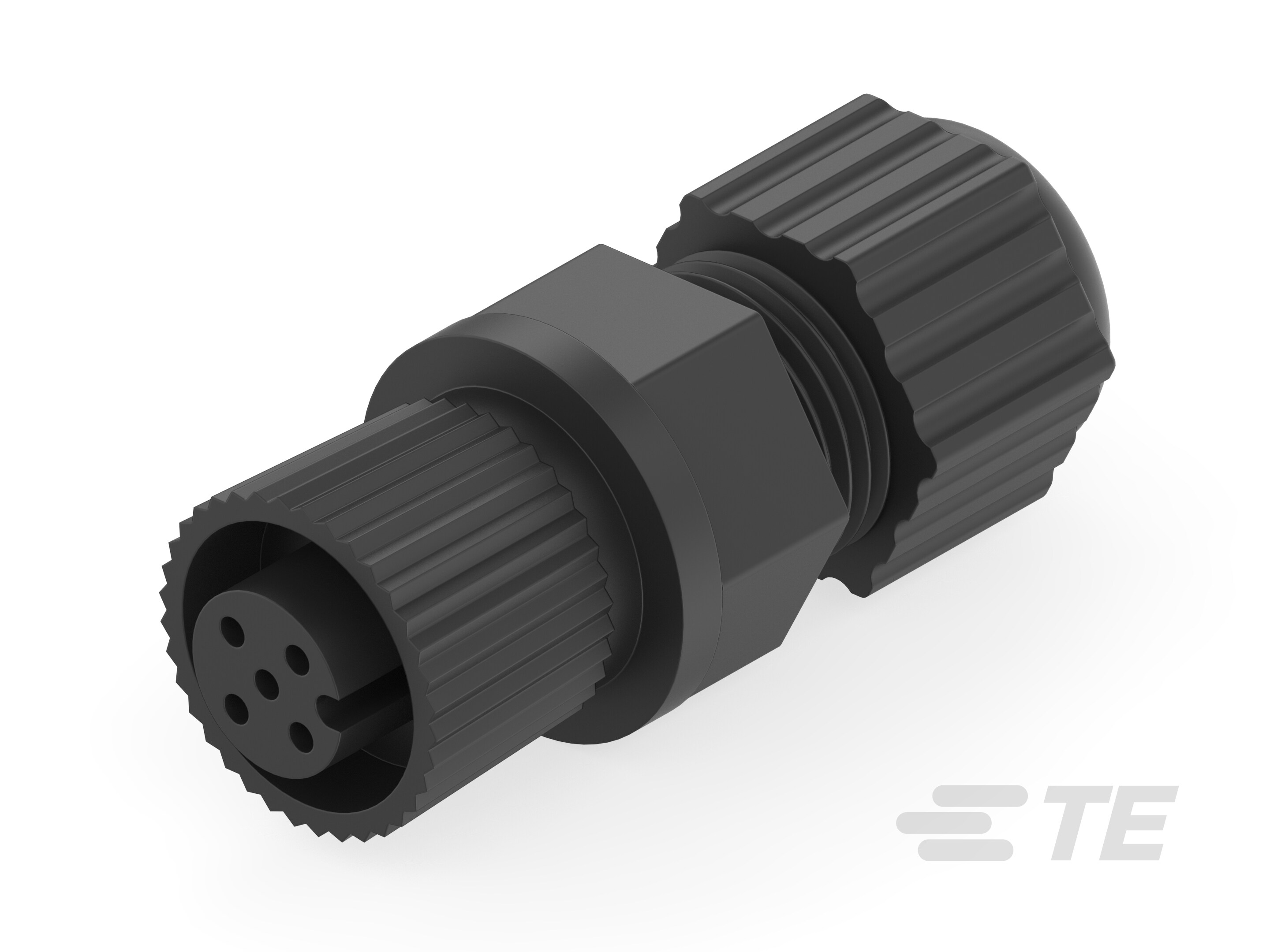 M12 Plas Fld Ser CONN. Female-1838276-3