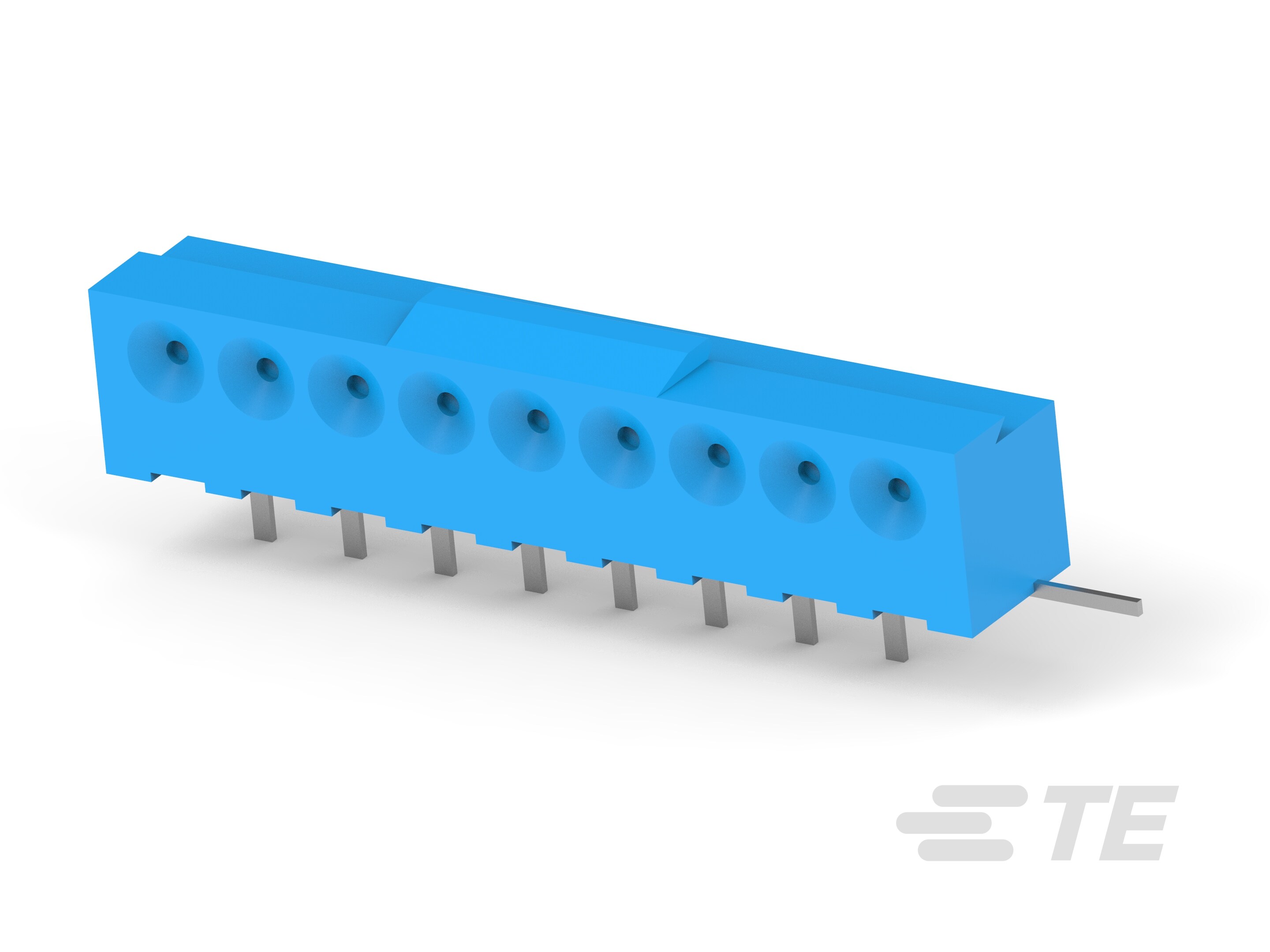 .100 SRRA T-H, Latchg Flexstrip Recep-1888290-2